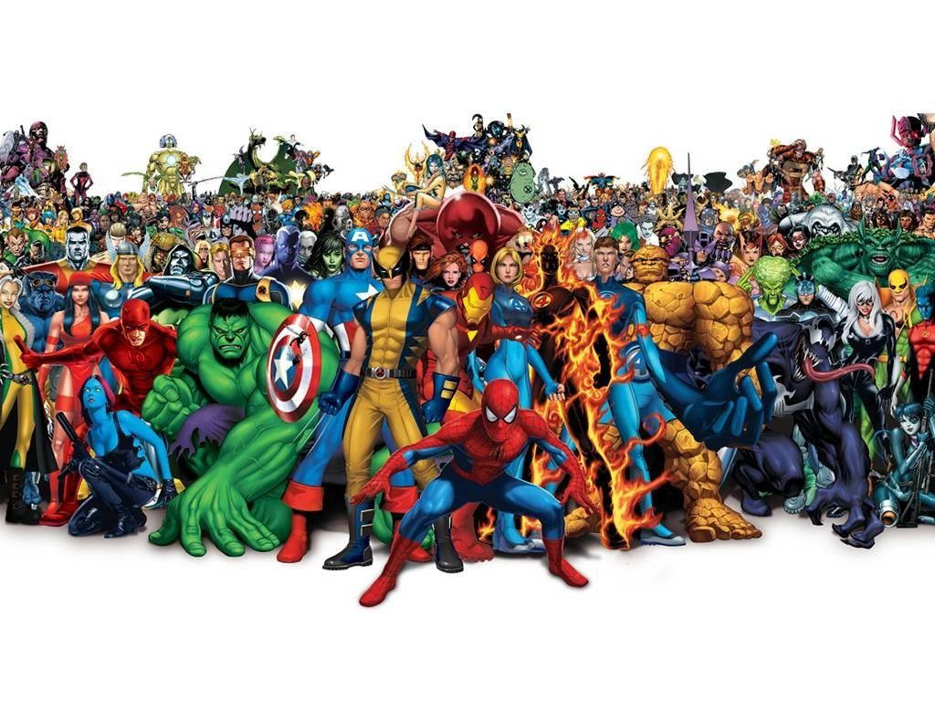 1. Giải phóng sức mạnh của Marvel Comics Hình nền