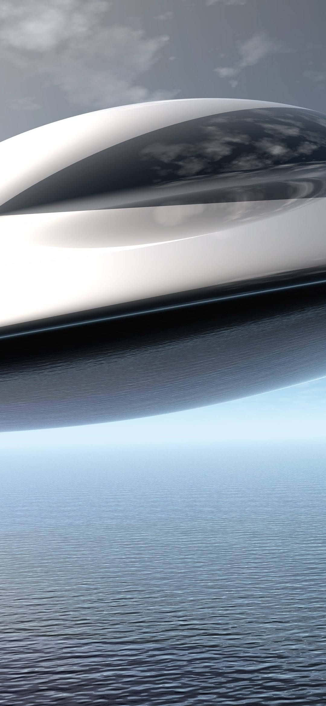 1080x2340 4K Nghệ Thuật Kỹ Thuật Số Cận Cảnh Tàu Vũ Trụ UFO Hình nền
