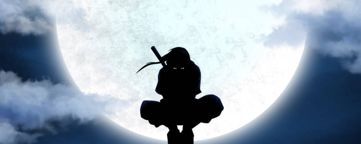 1200x480 Hình Nền Bóng Itachi Uchiha Hình nền