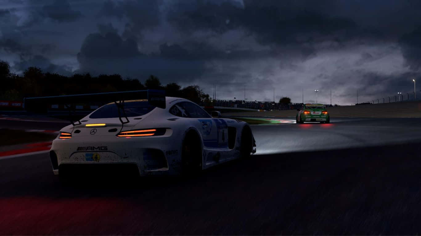 1366x768 Project Cars 2 Đua Đêm Nền Hình nền