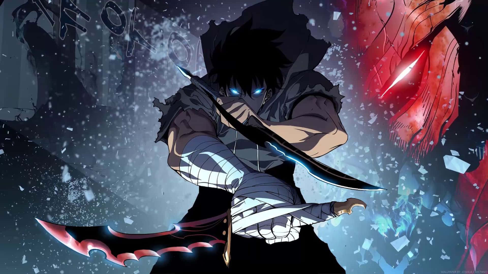 1920x1080 Sung Jin-Woo Anime Hình nền