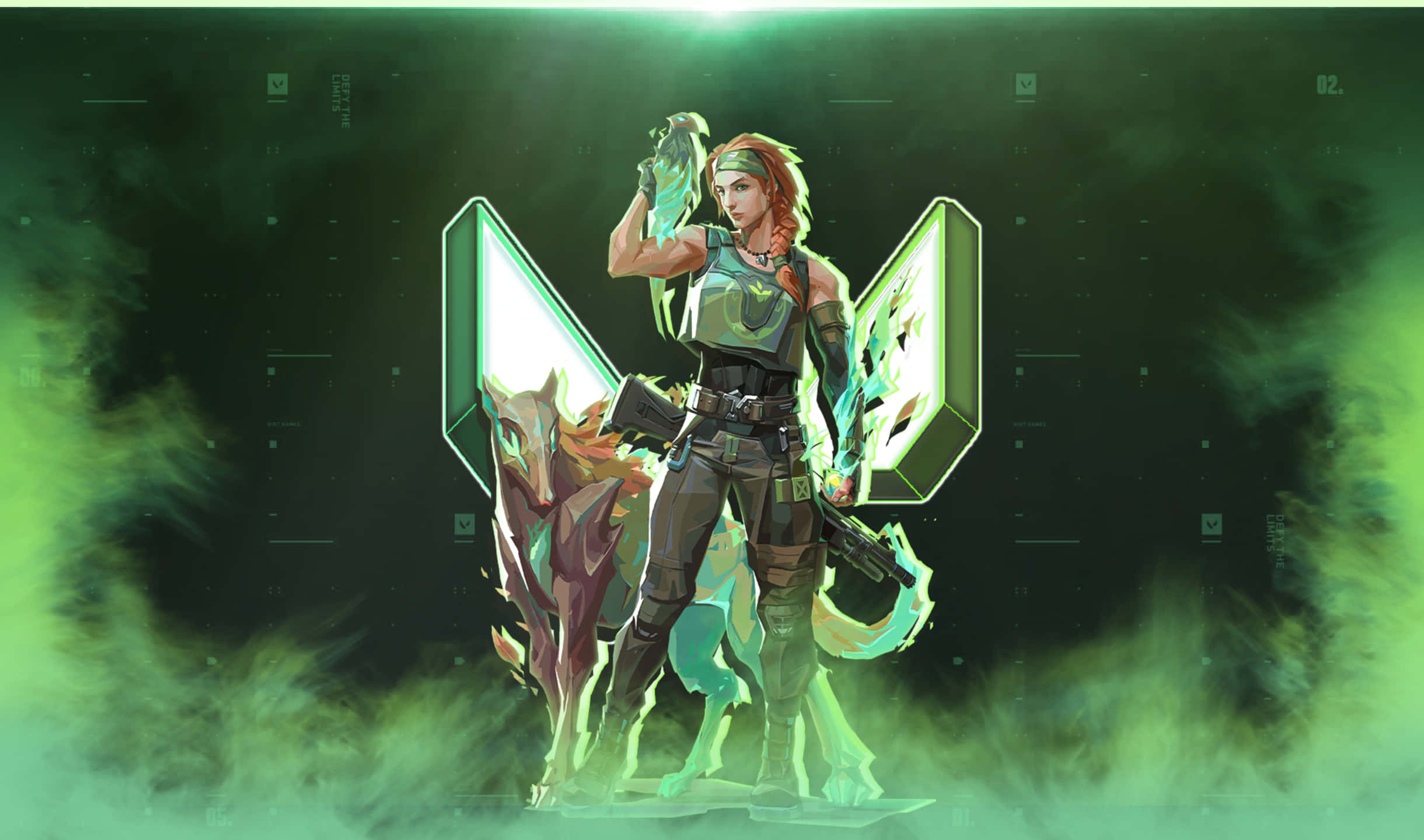 2440x1440 Valorant Hình nền Skye Hình nền