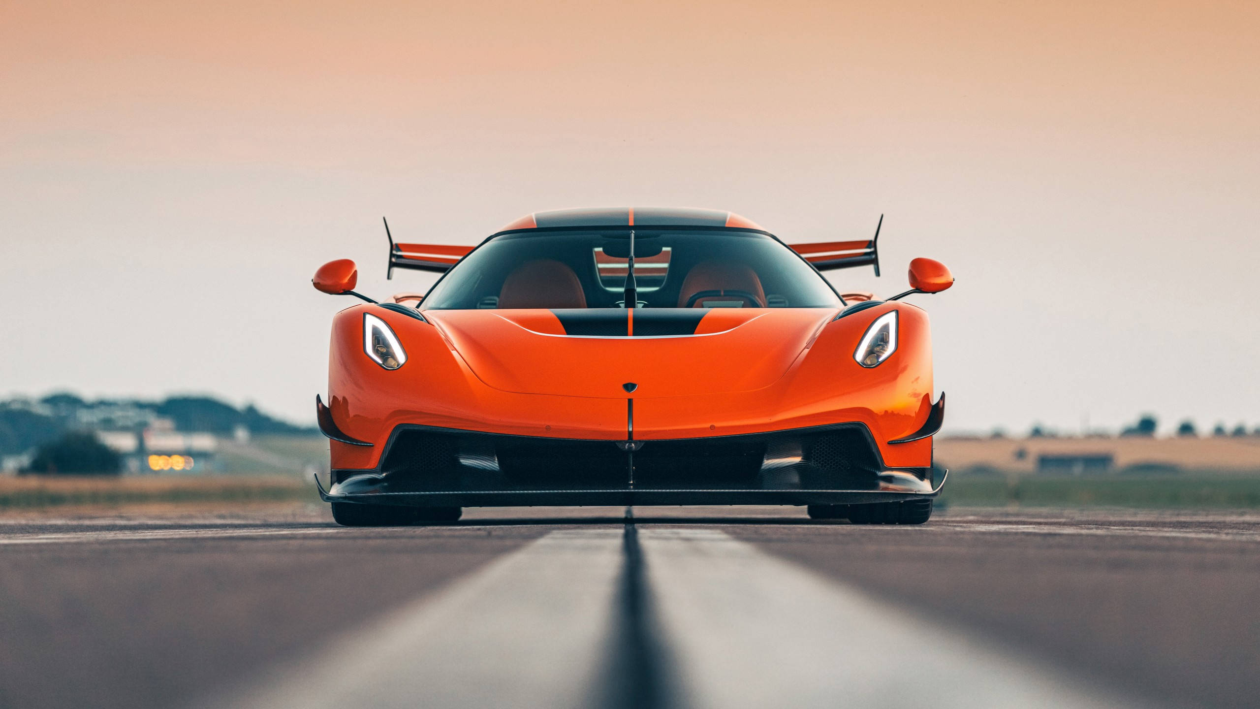 2560x1440 Xe Orange Koenigsegg Jesko Hình nền