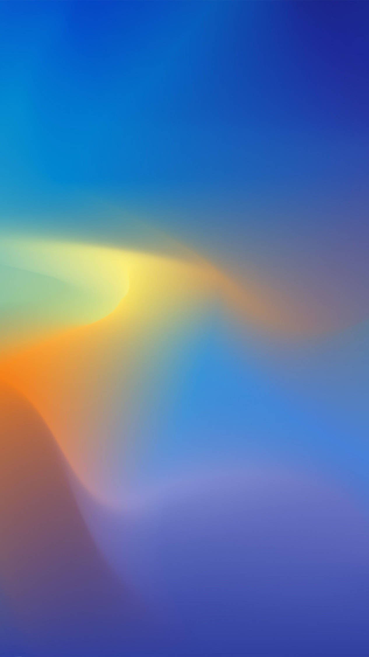 4K Android Gradient Xanh Hình nền