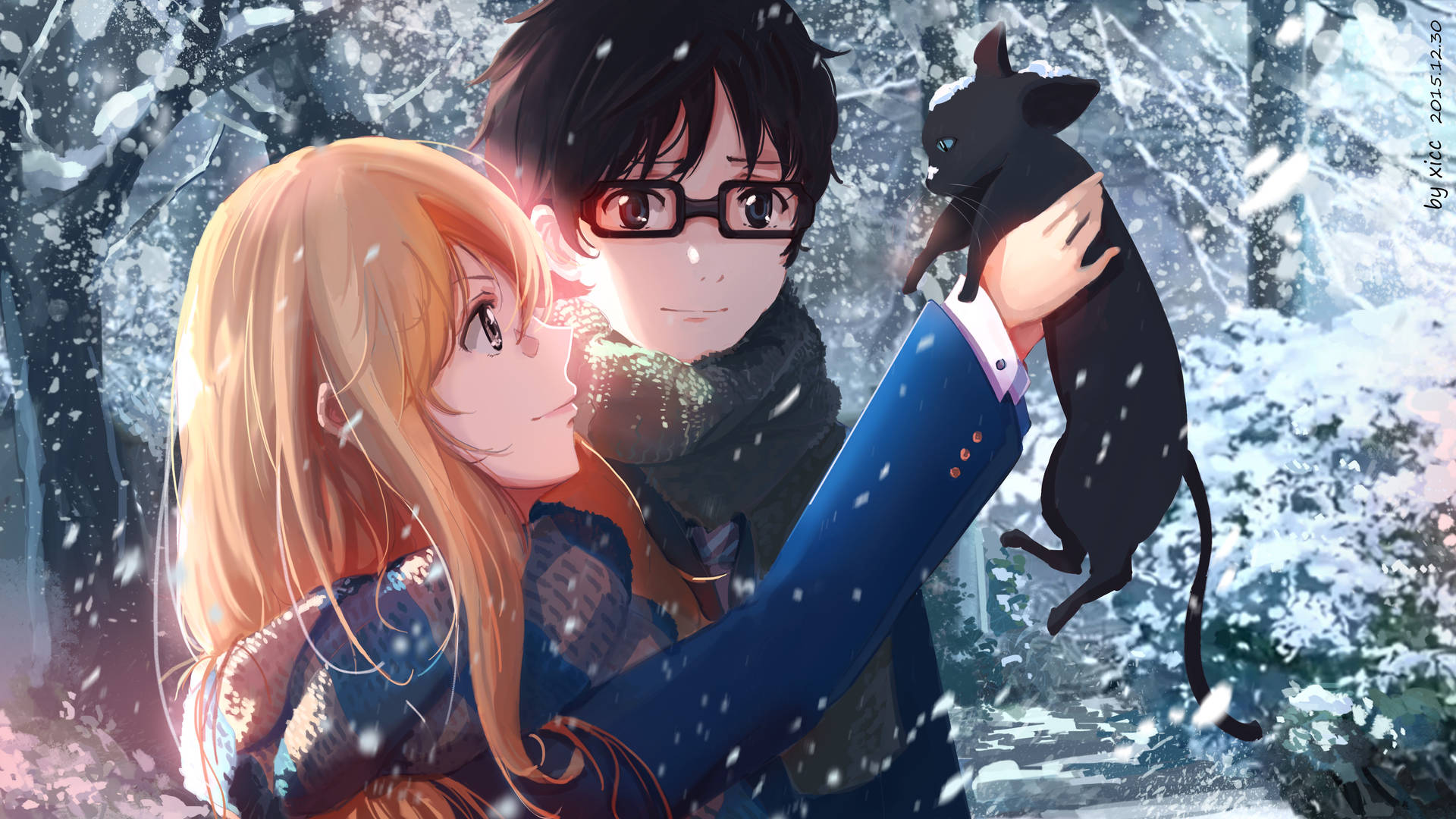 4K Anime Kaori Mèo Dễ Thương