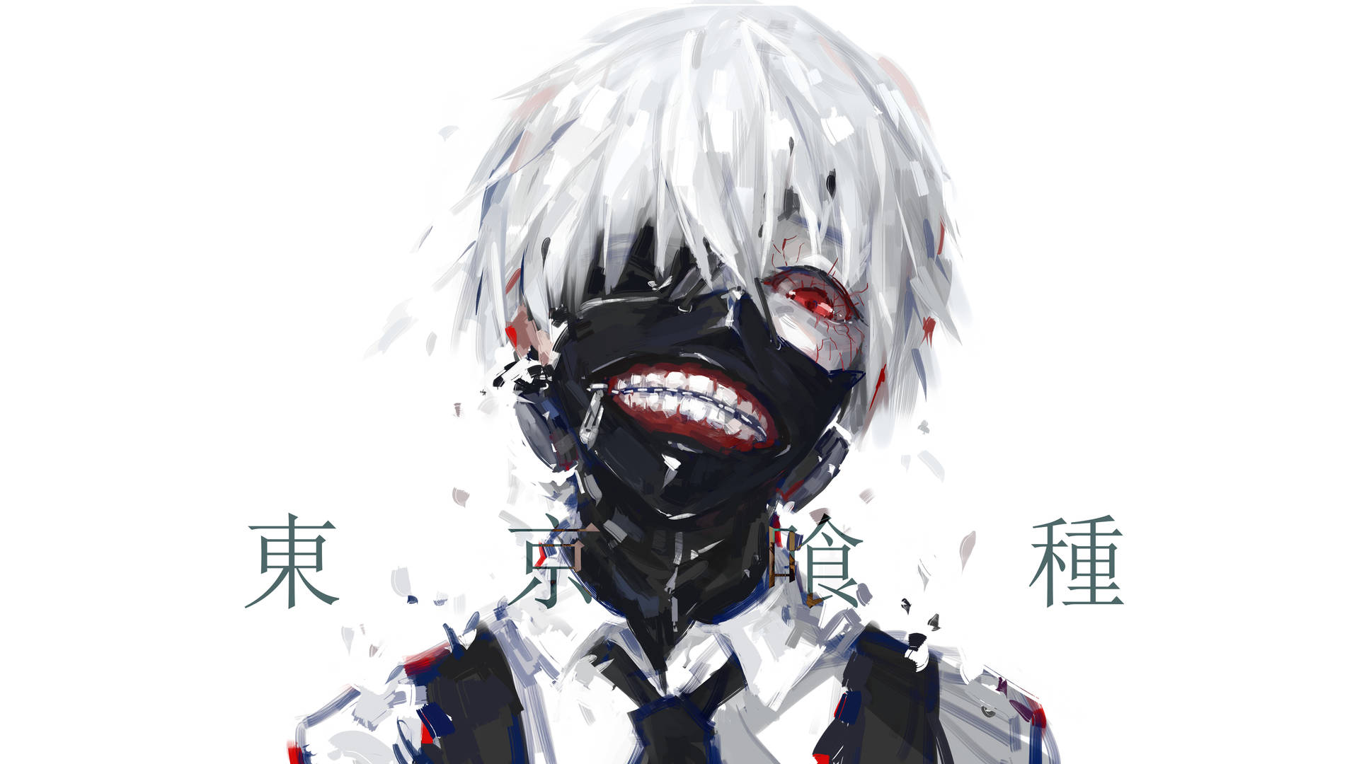 4k Anime Tokyo Ghoul Mặt Nạ