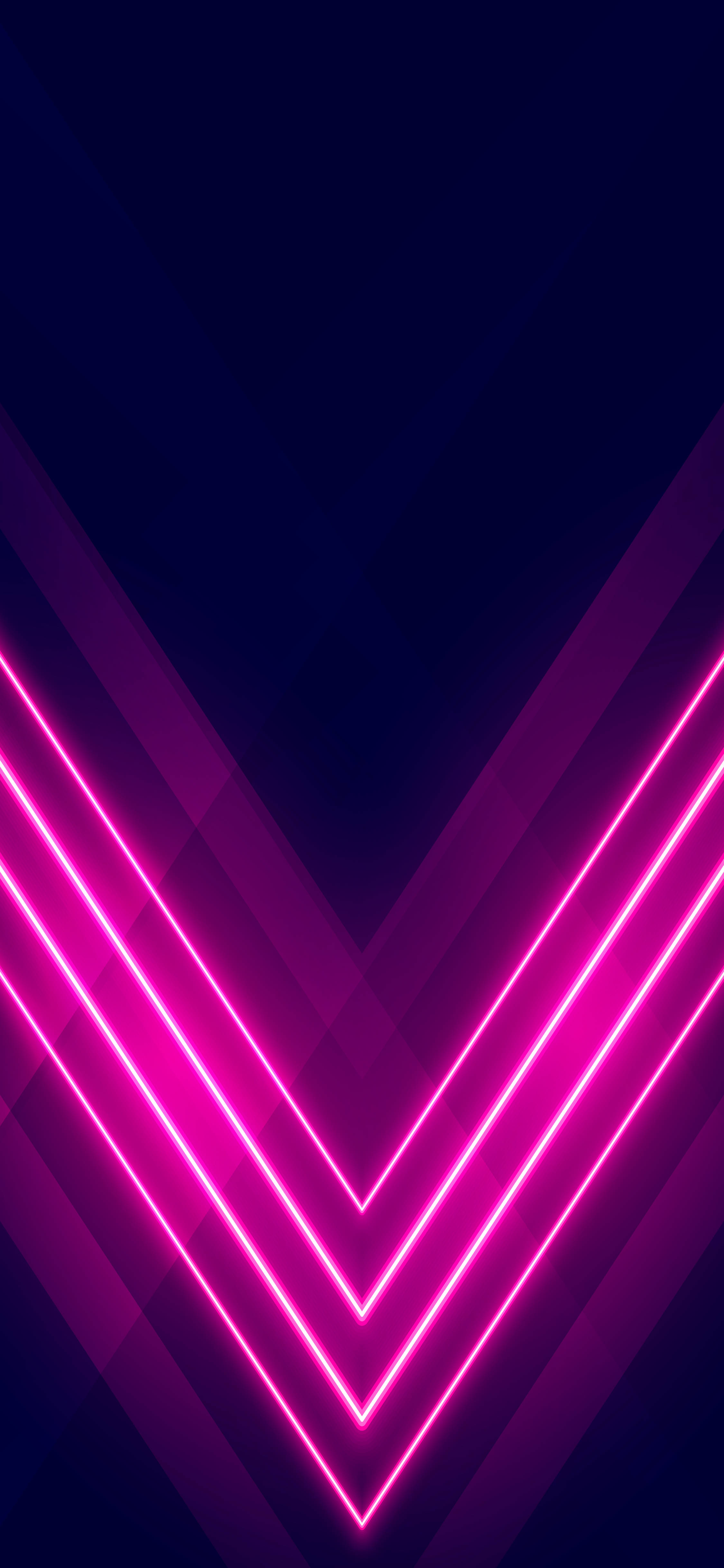 4K Neon iPhone Hồng Mũi Tên Hình nền