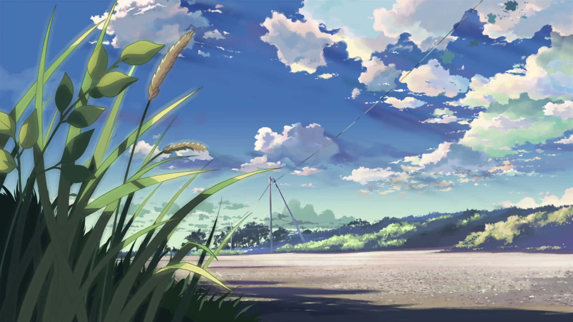 5 Centimet trên Giây - Phong Cảnh Anime Tuyệt Đẹp Hình nền