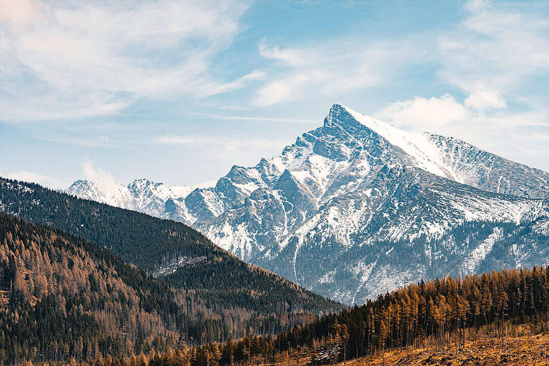 8K Siêu Nét Kriváň Dãy Núi Tatra Hình nền