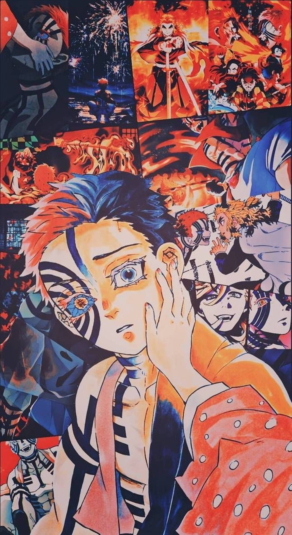 Ác Quỷ Akaza Và Hakuji Soyama Hình nền