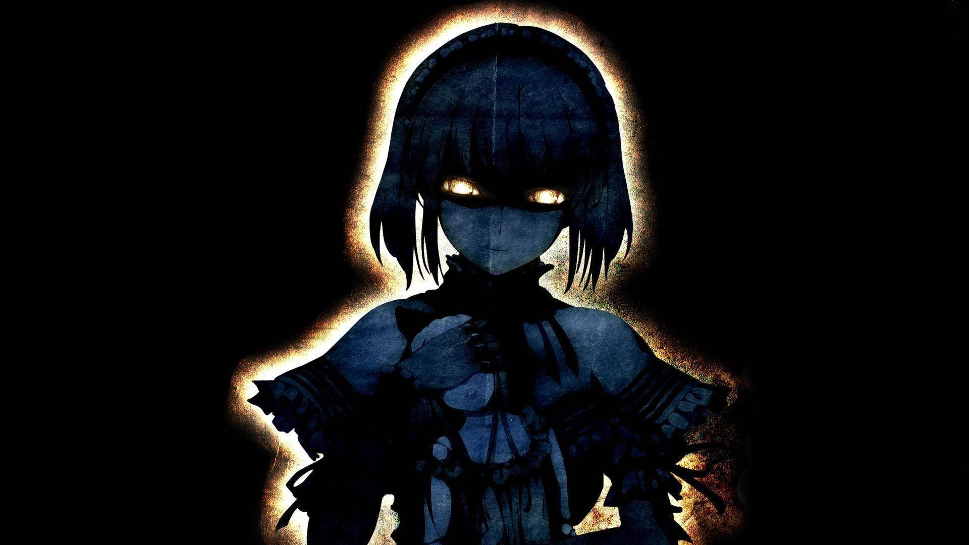 Ác Quỷ Anime Alice Margatroid Trong Bóng Tối Hình nền
