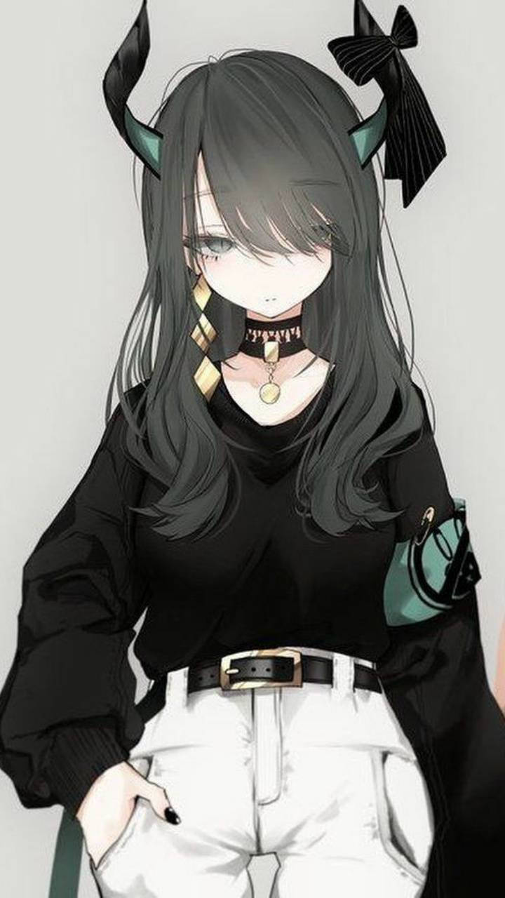 Ác quỷ anime sừng xanh Hình nền