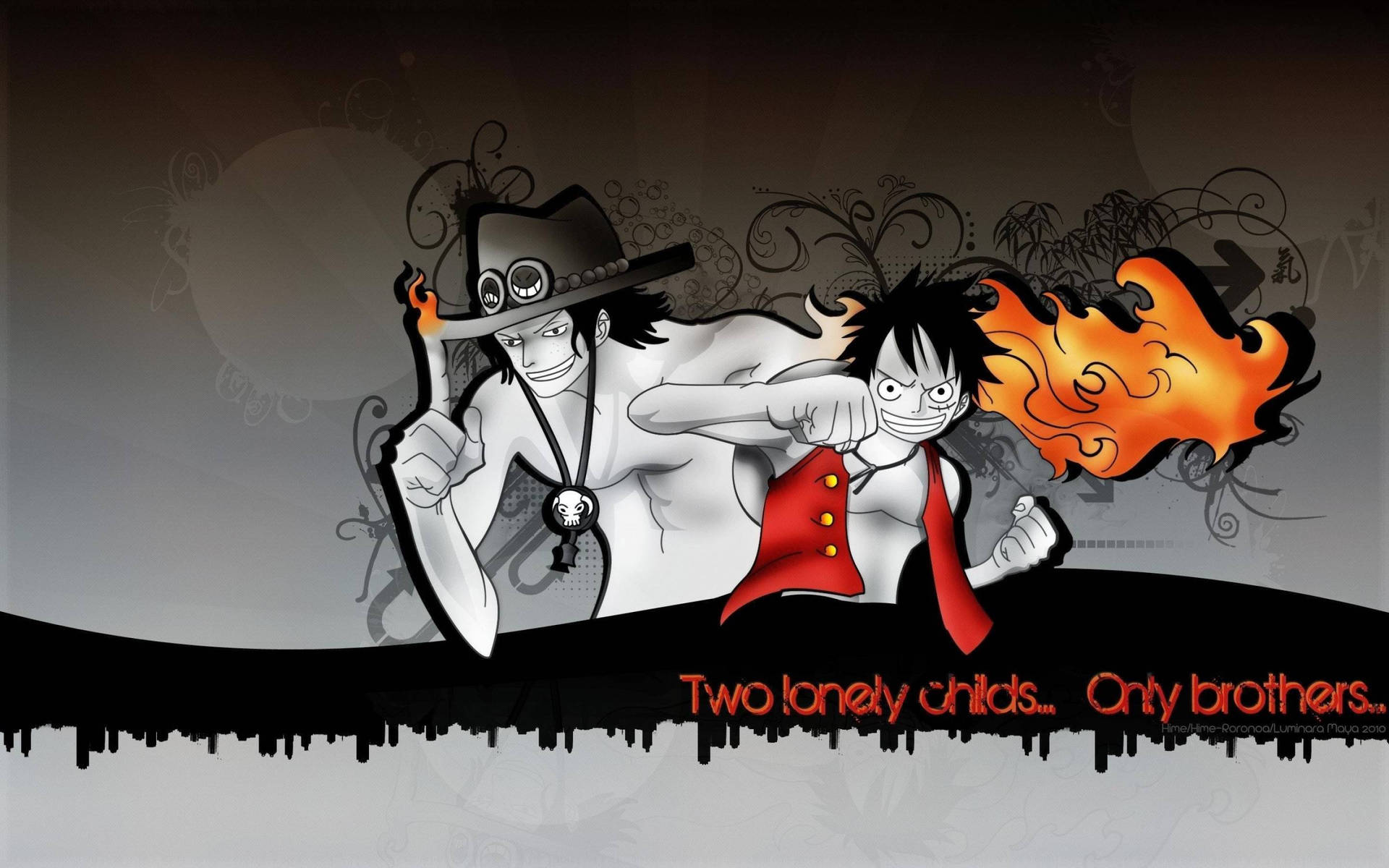 Ace Và Luffy One Piece Anh Em