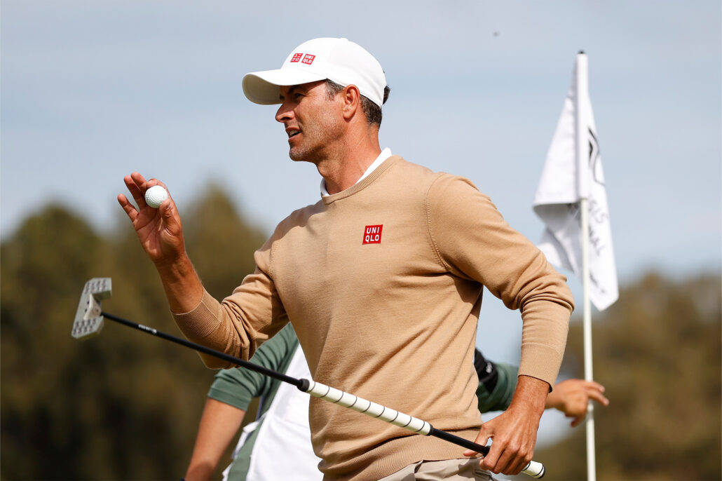 Adam Scott phong cách trong trận đấu Hình nền