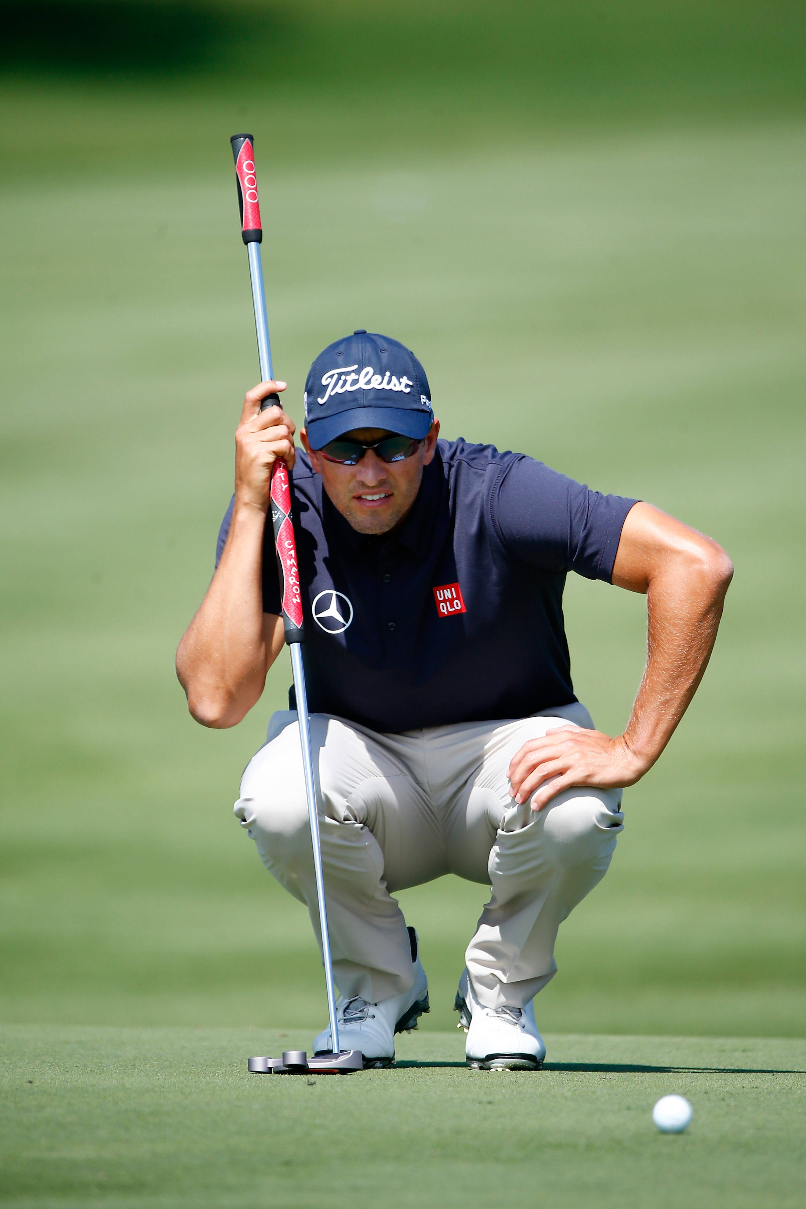 Adam Scott Quan Sát Đường Golf Hình nền