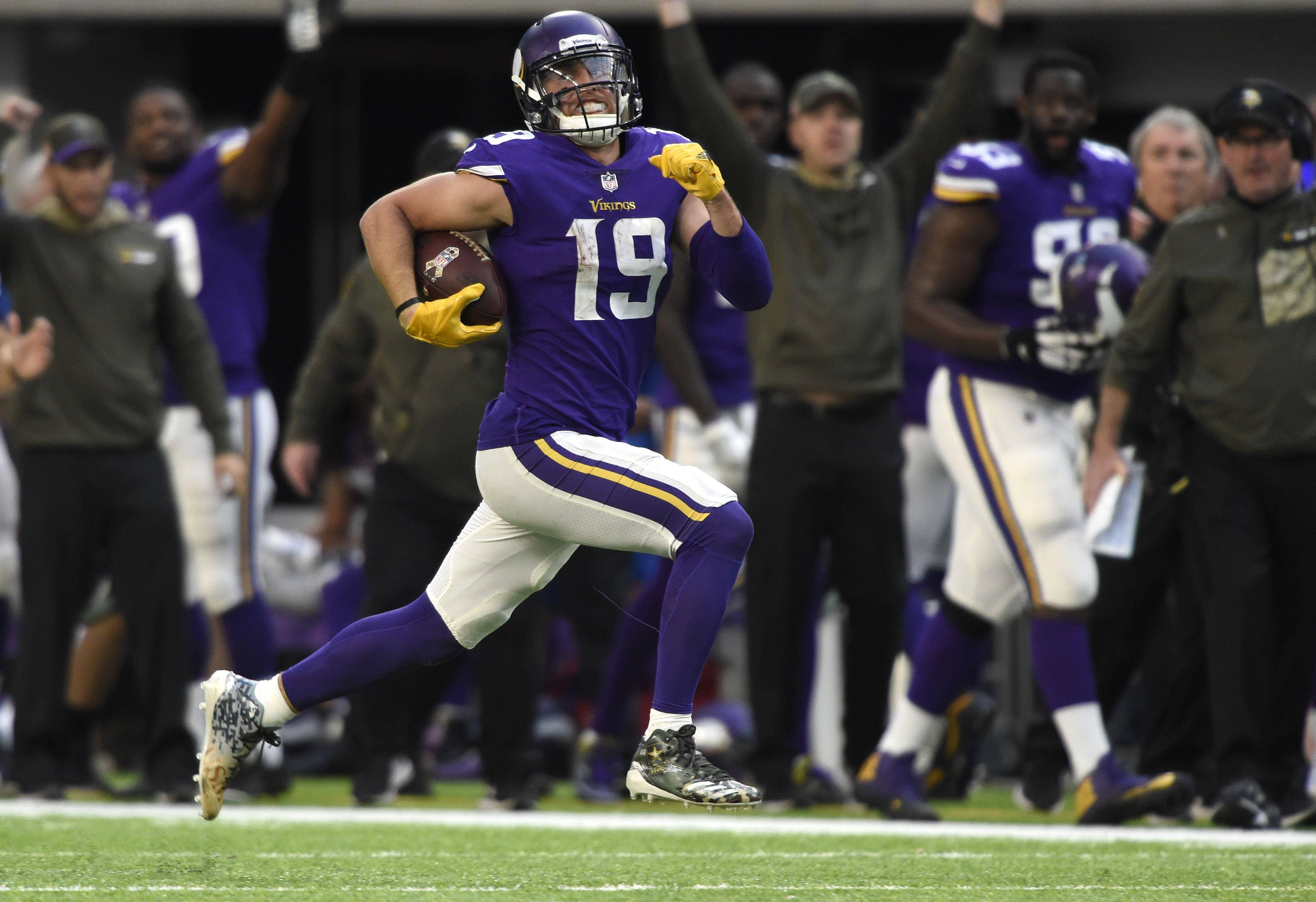Adam Thielen Tiền vệ rộng Hình nền
