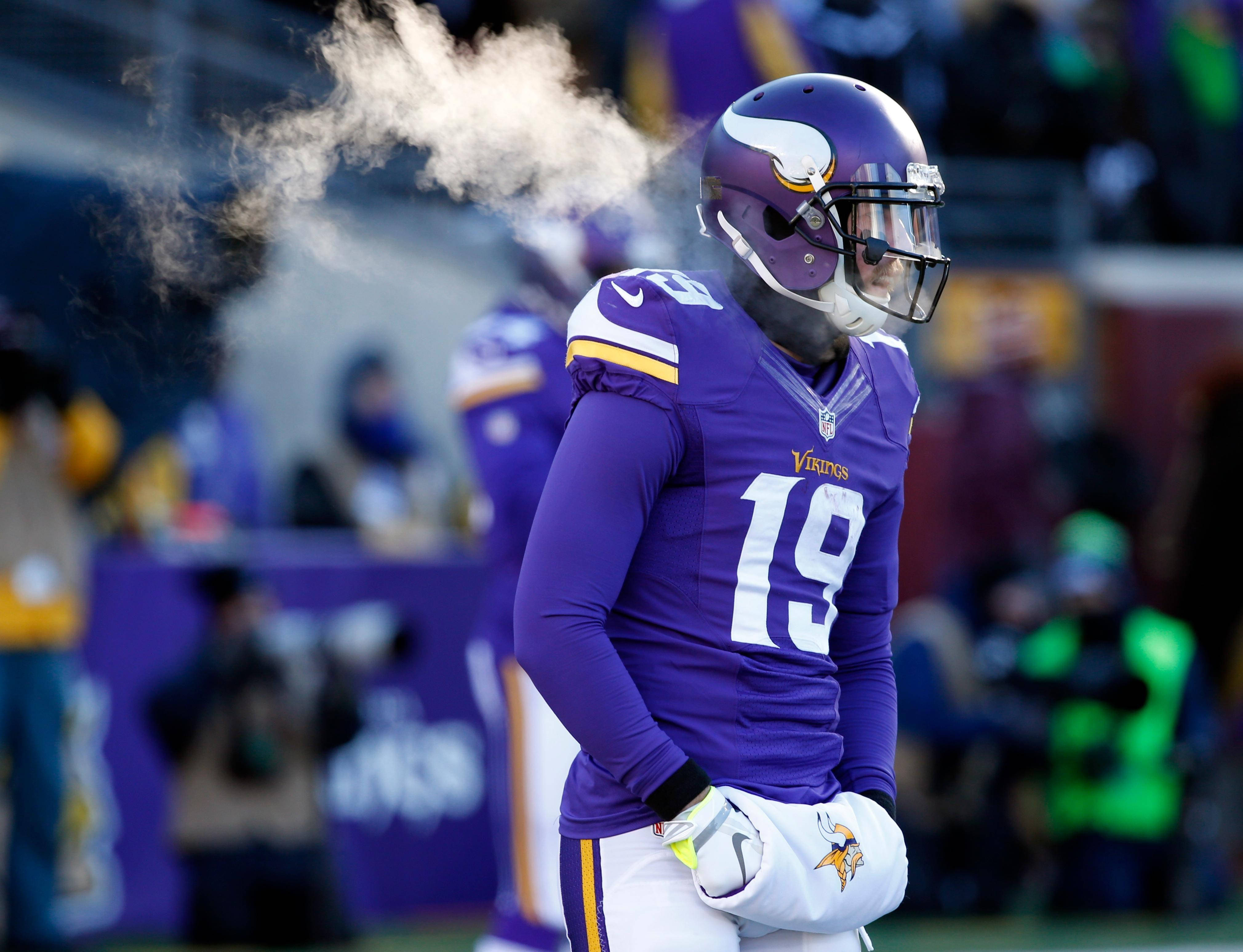 Adam Thielen Trận Bóng Đá Lạnh Giá Hình nền