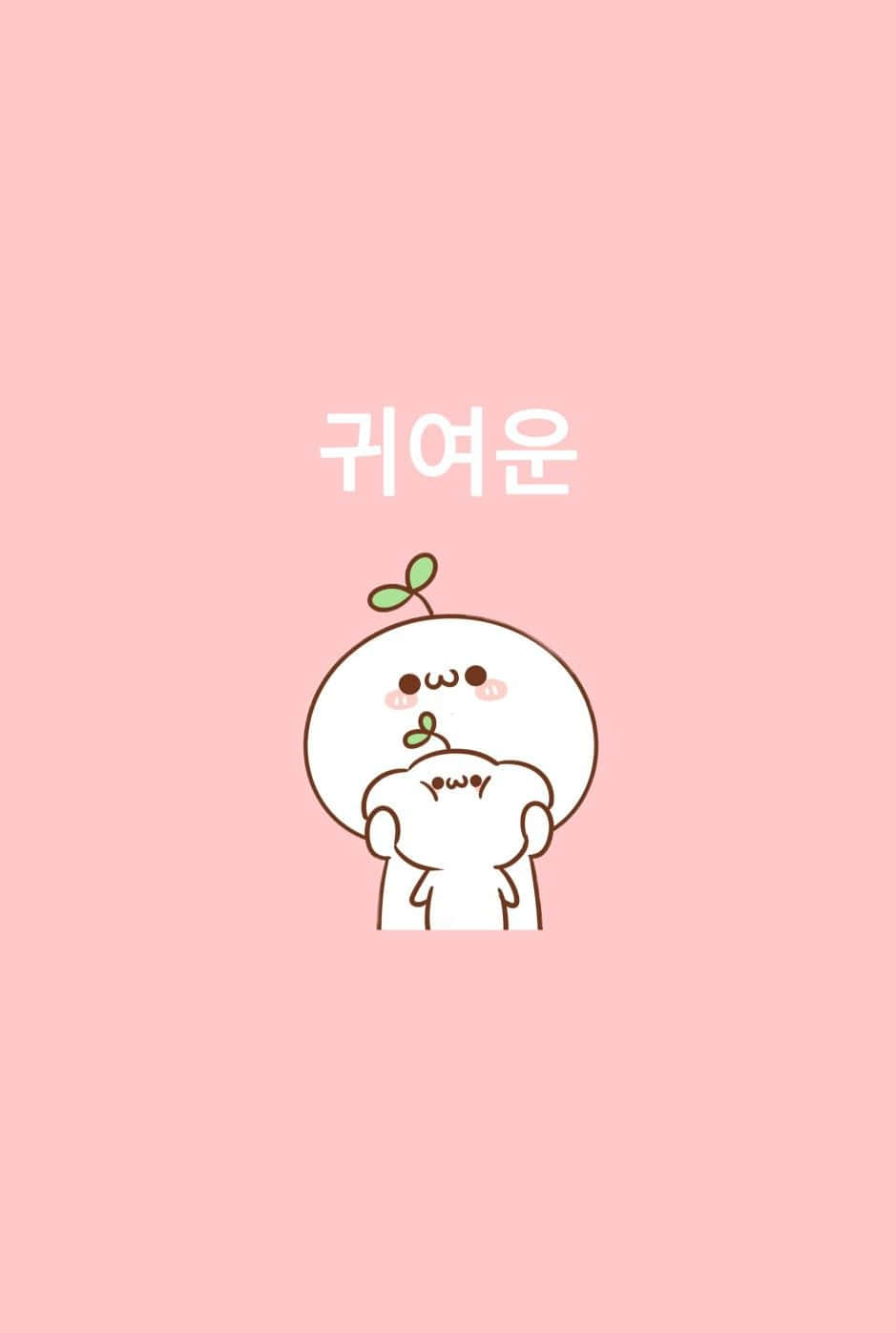 Aesthetic Hồng Kawaii Buddingpop Hình nền