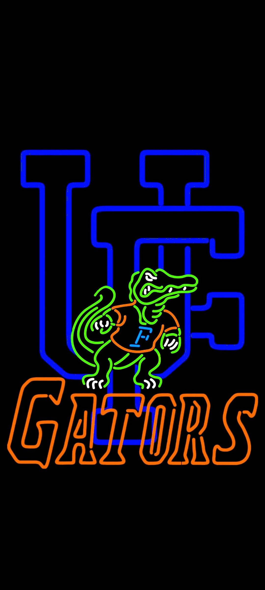 Đại Học Florida Gators Đèn Neon Hình nền