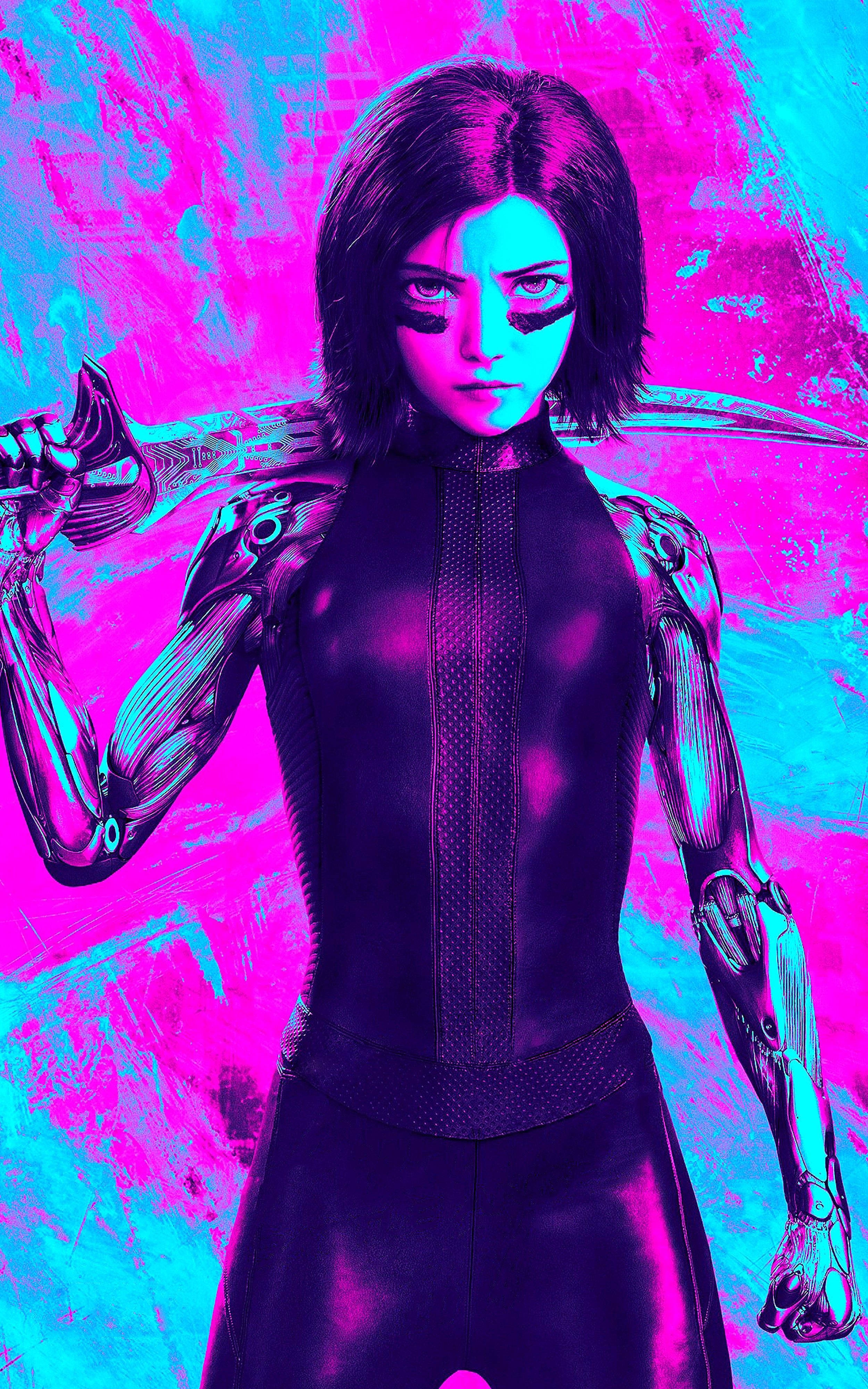 Alita Pop Art Hình nền