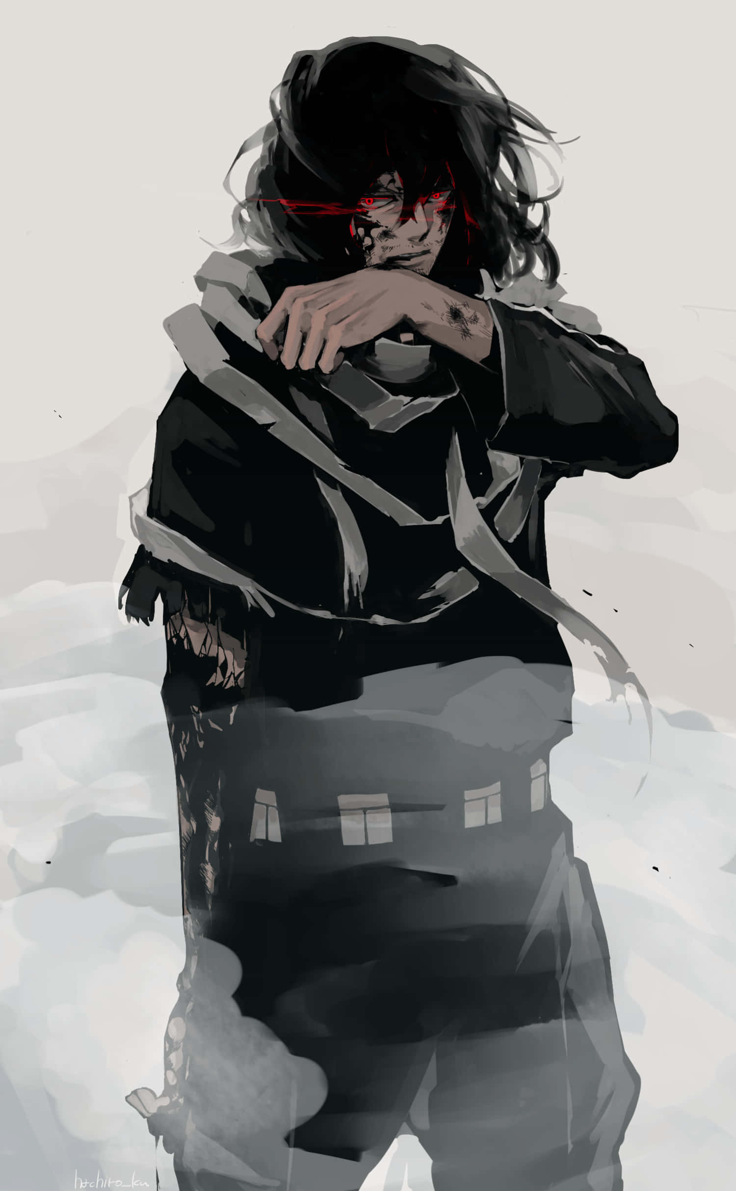 All-Might không thể sánh bằng Shota Aizawa Hình nền