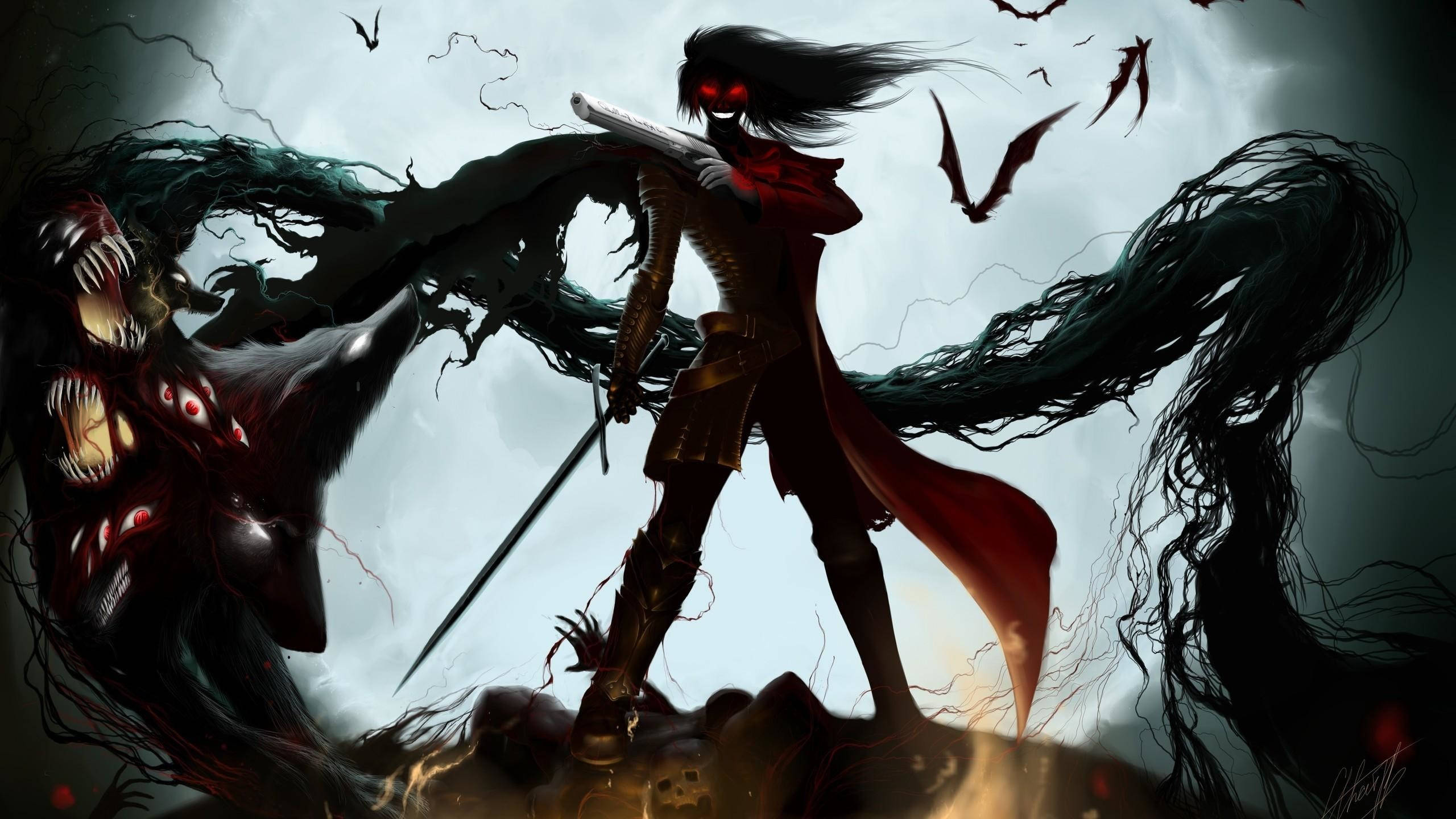 Alucard Anime Ảnh Đại Diện Cá Tính Hình nền