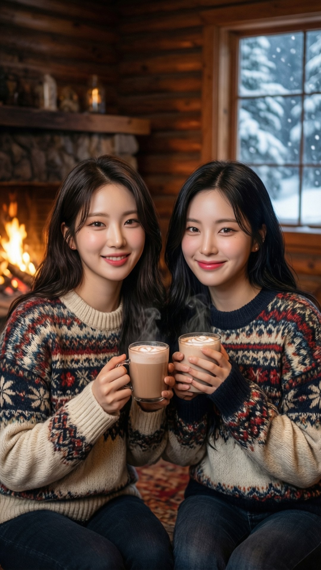 Ấm Áp Mùa Đông TWICE Hình nền