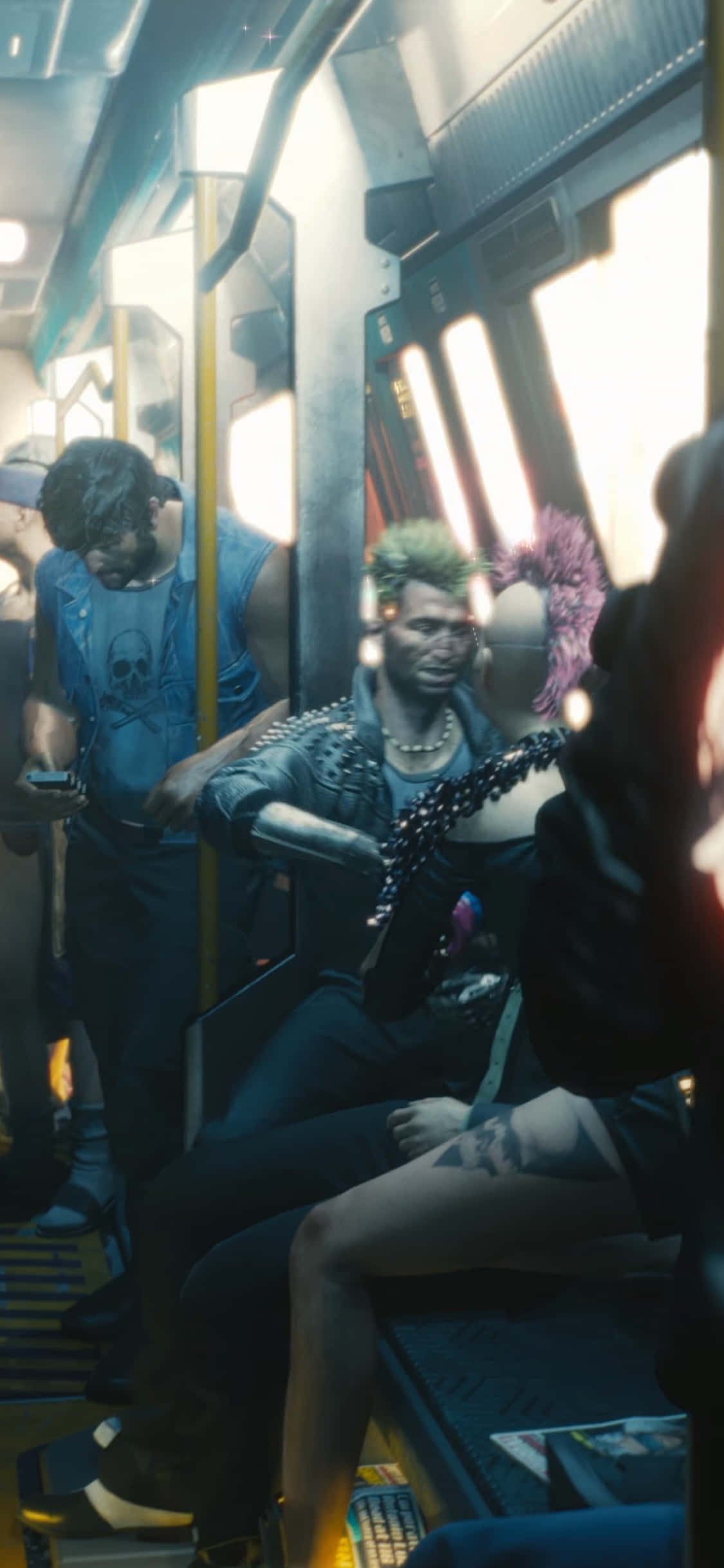 Đắm chìm trong thế giới Cyberpunk 2077 với Pixel 3XL Hình nền