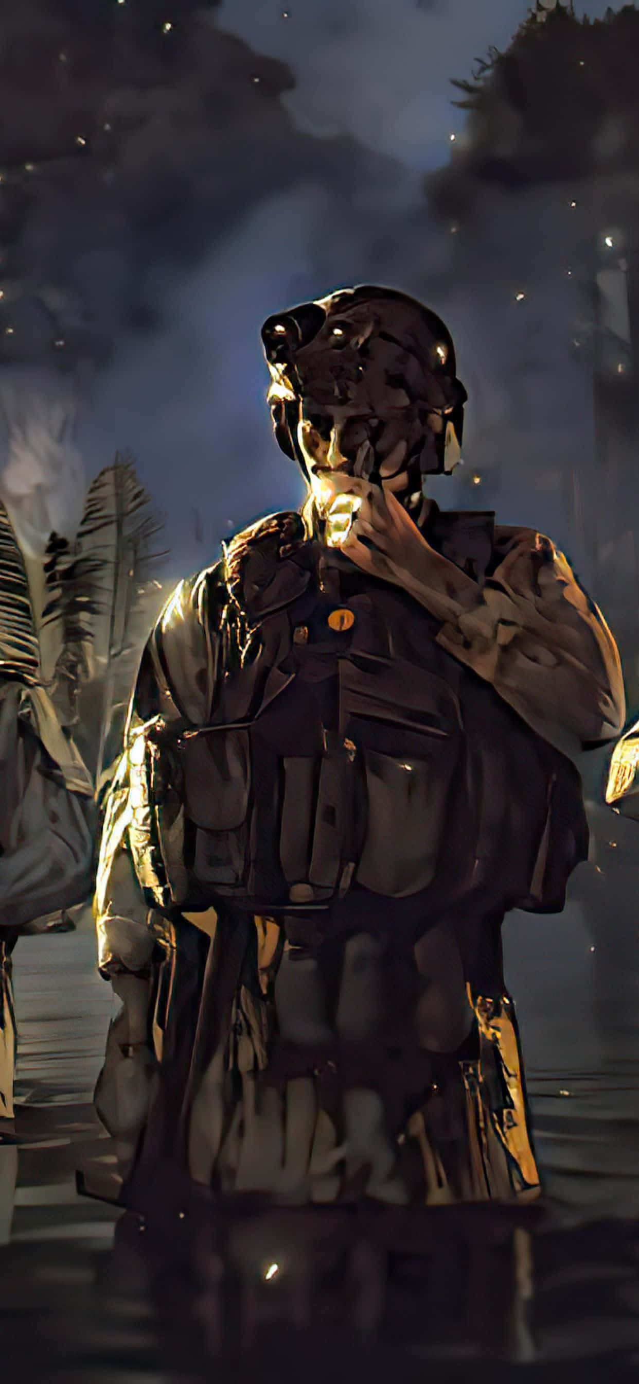 Đắm chìm trong thế giới Death Stranding trên Apple iPhone Xs Max. Hình nền