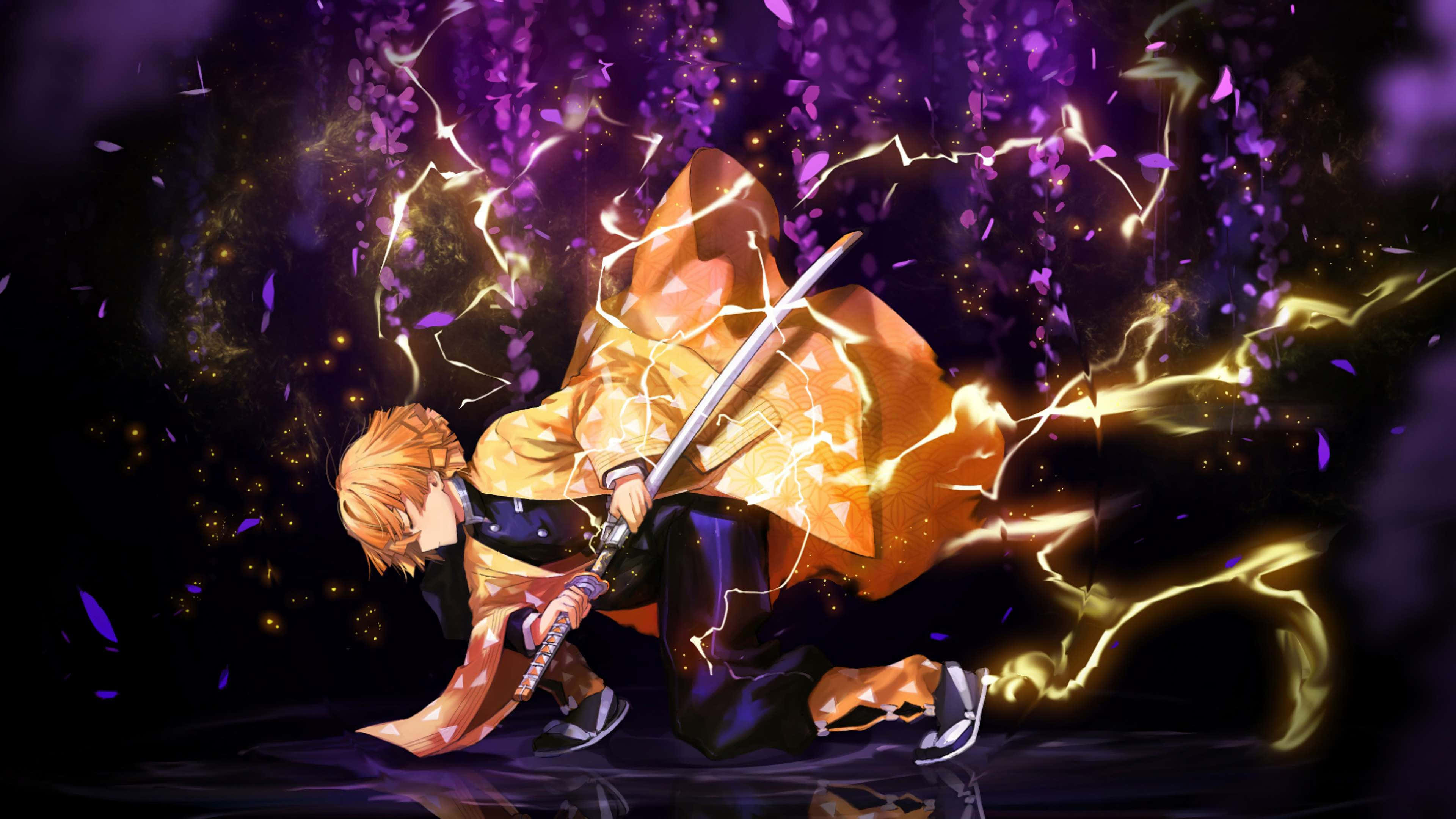 Đắm chìm trong vũ trụ Demon Slayer với những bức ảnh 4K tuyệt đẹp. Hình nền
