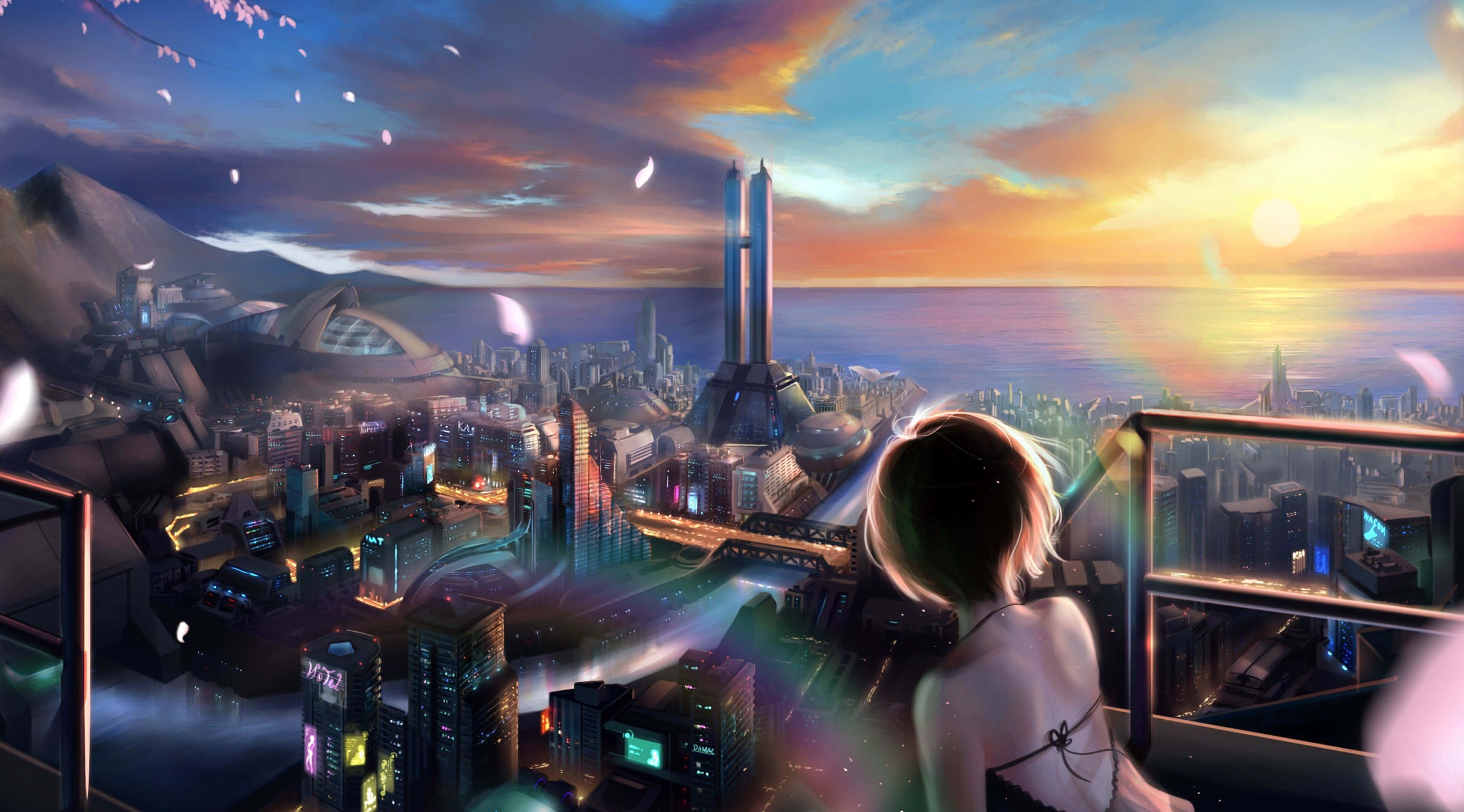 Đắm chìm vào thế giới hoạt hình đầy màu sắc với hình nền Anime 4K này. Hình nền