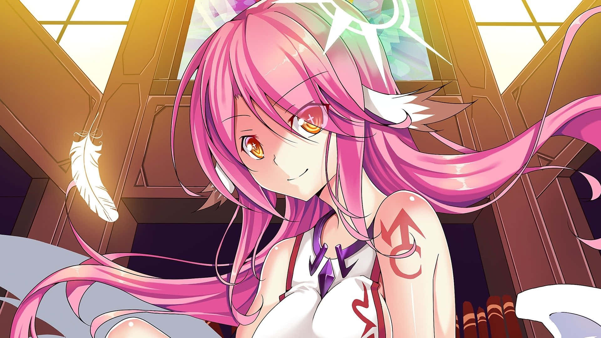 Đắm chìm vào thế giới trò chơi cùng No Game No Life Hình nền