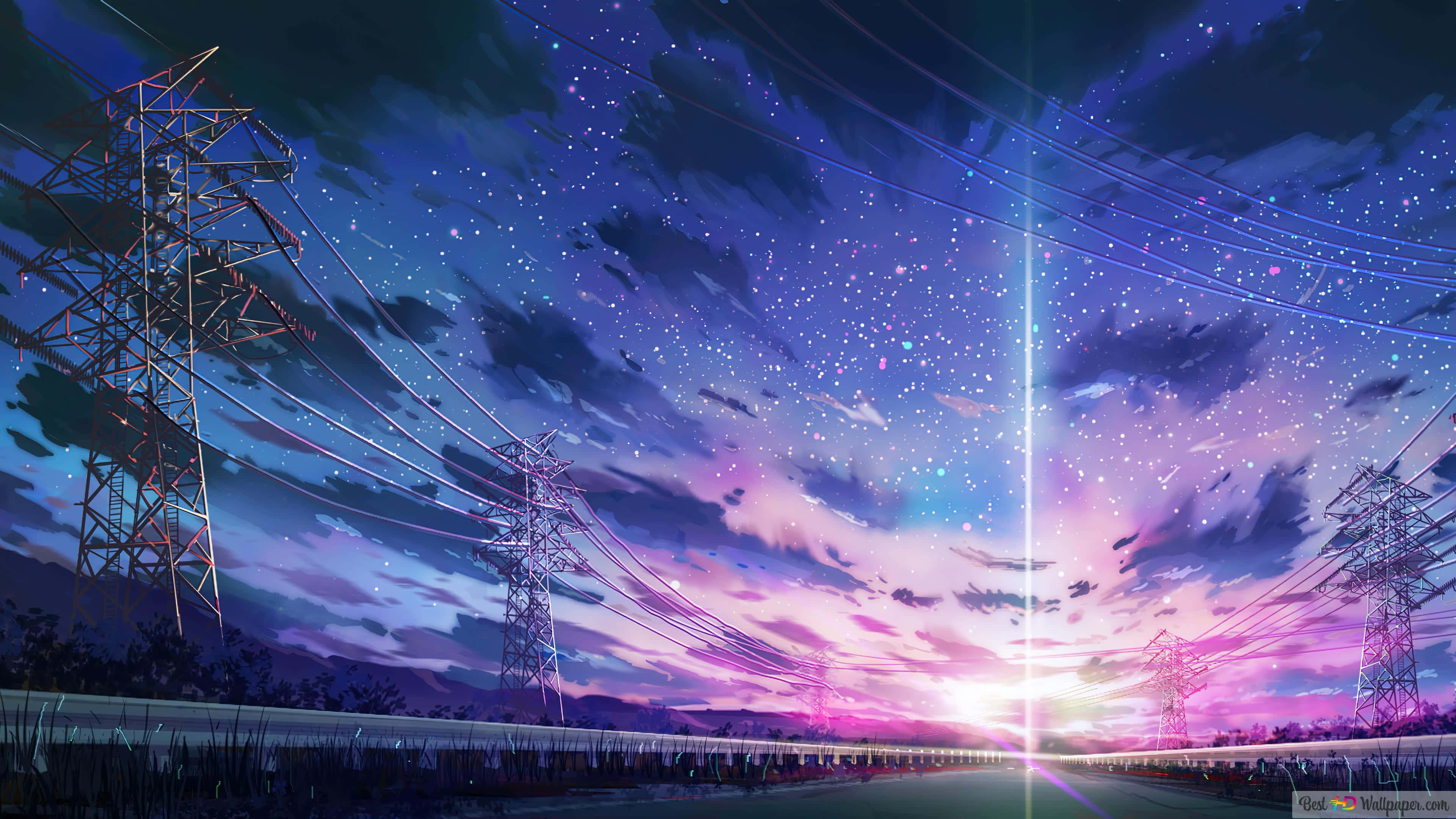 Đắm mình trong sắc màu Anime 4K! Hình nền