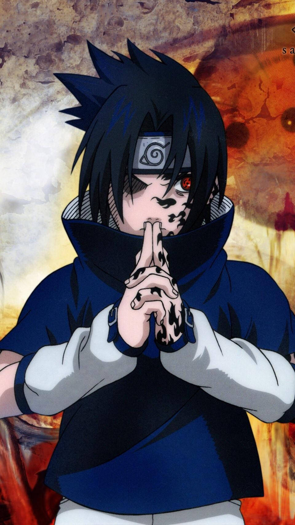 Ấn Nguyền của Sasuke Uchiha Hình nền