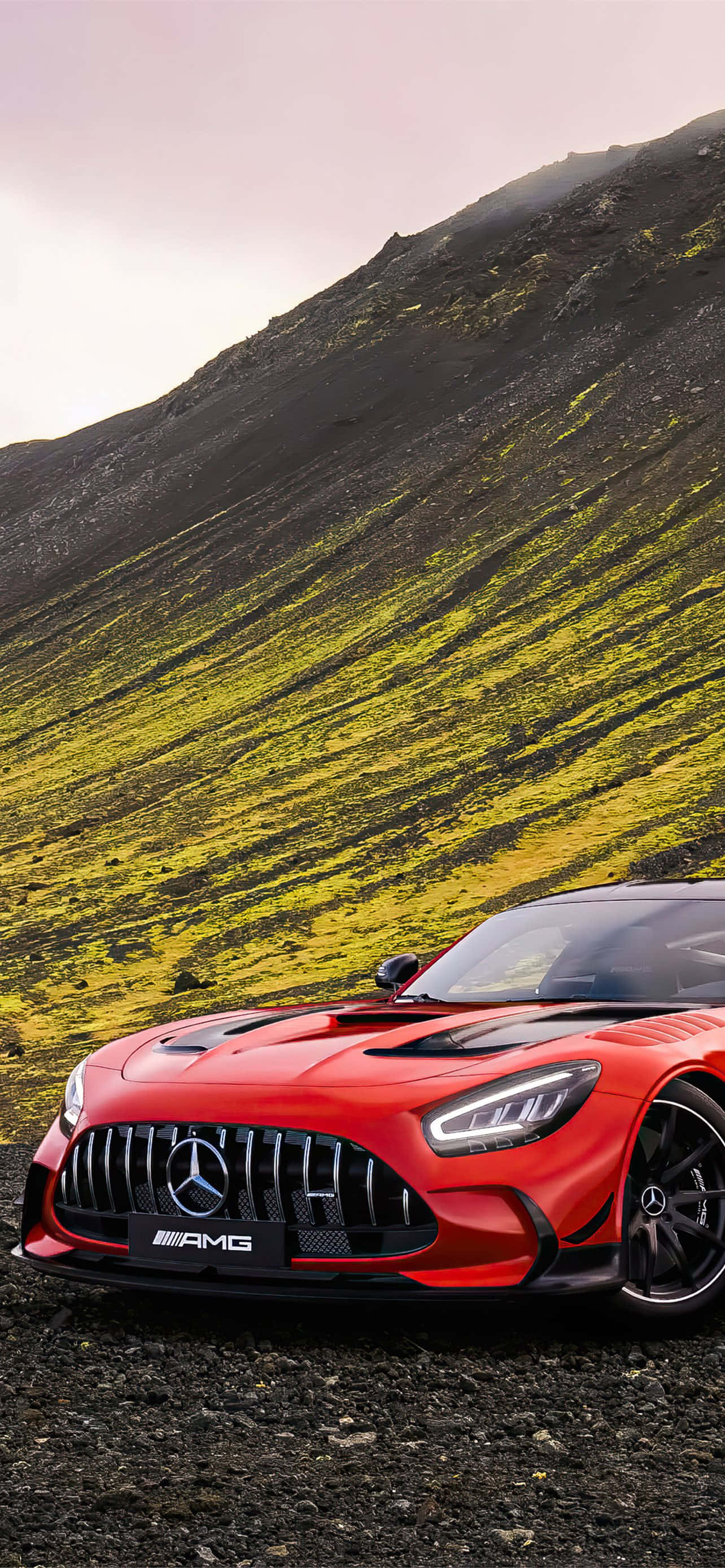 Nền Android Cam Amg Gt-r Đồi Hình nền