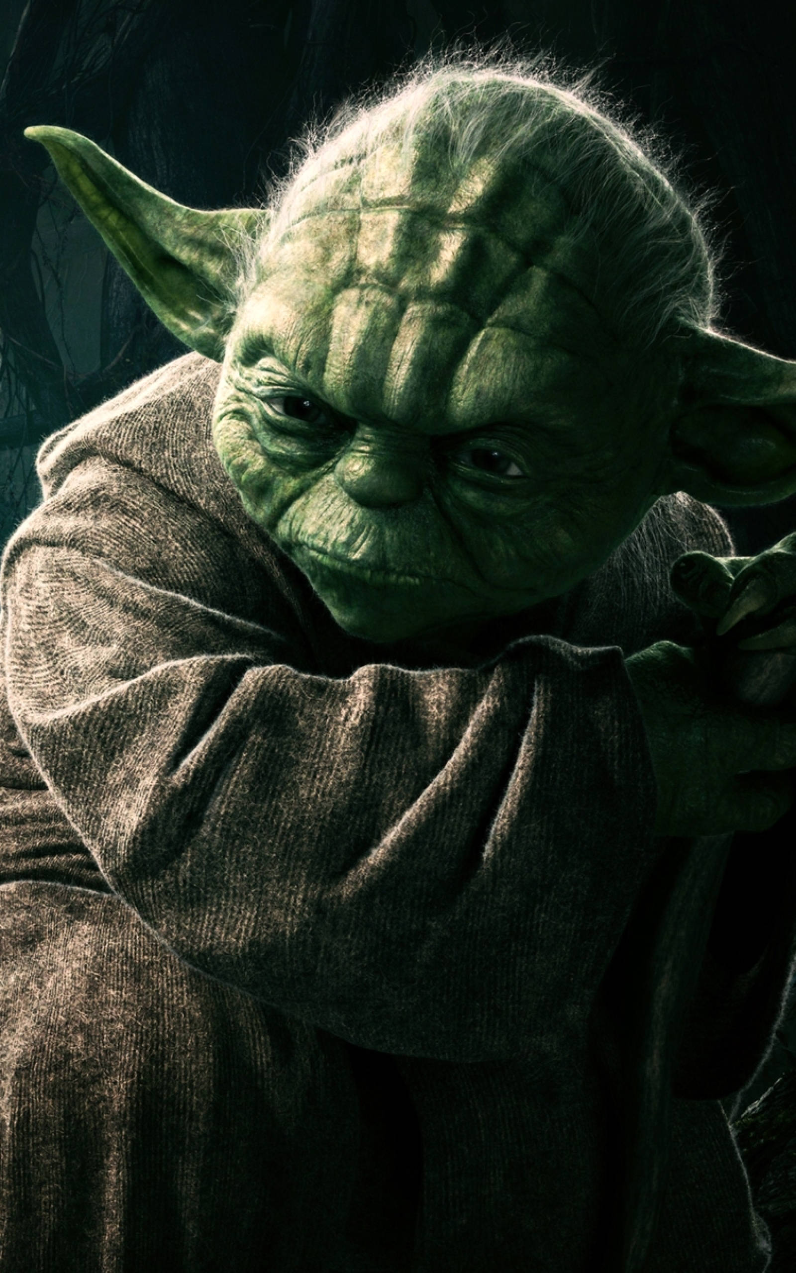 Angry Yoda Star Wars Tablet Hình nền