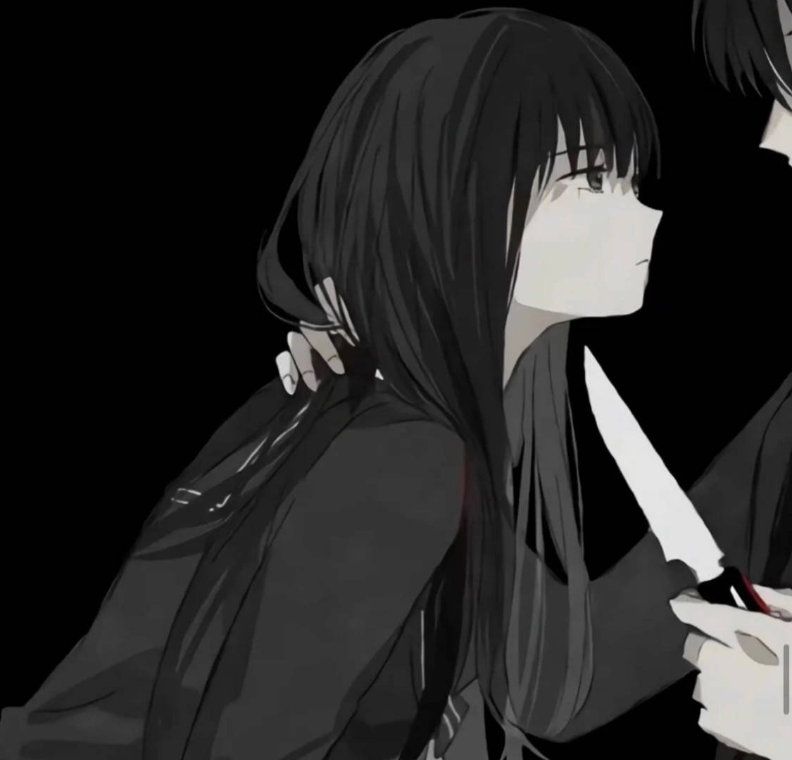 Ảnh Đại Diện Anime Cô Gái Buồn Cá Tính Hình nền
