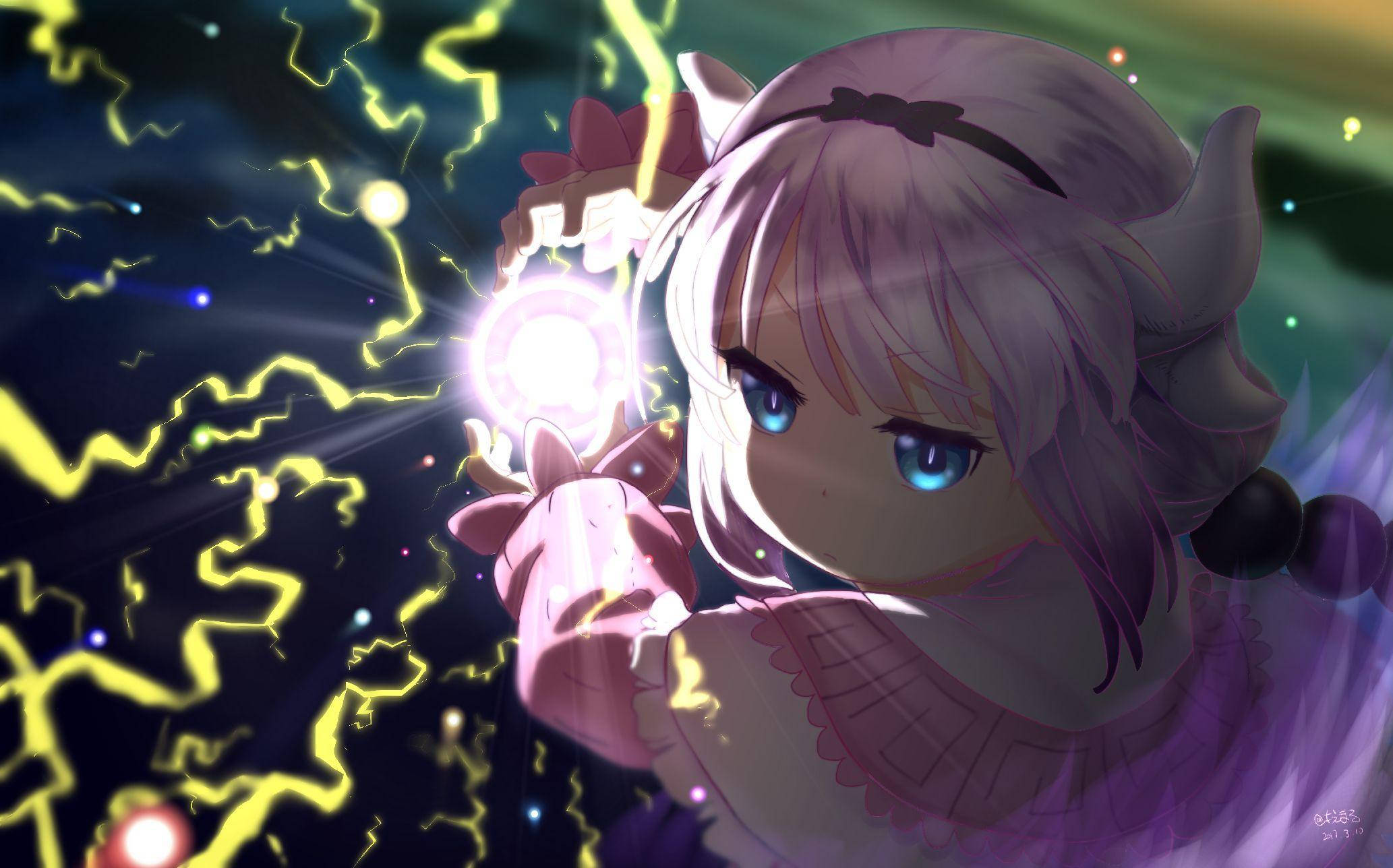 Ảnh đại diện Anime Dễ Thương Kanna Rồng Hình nền