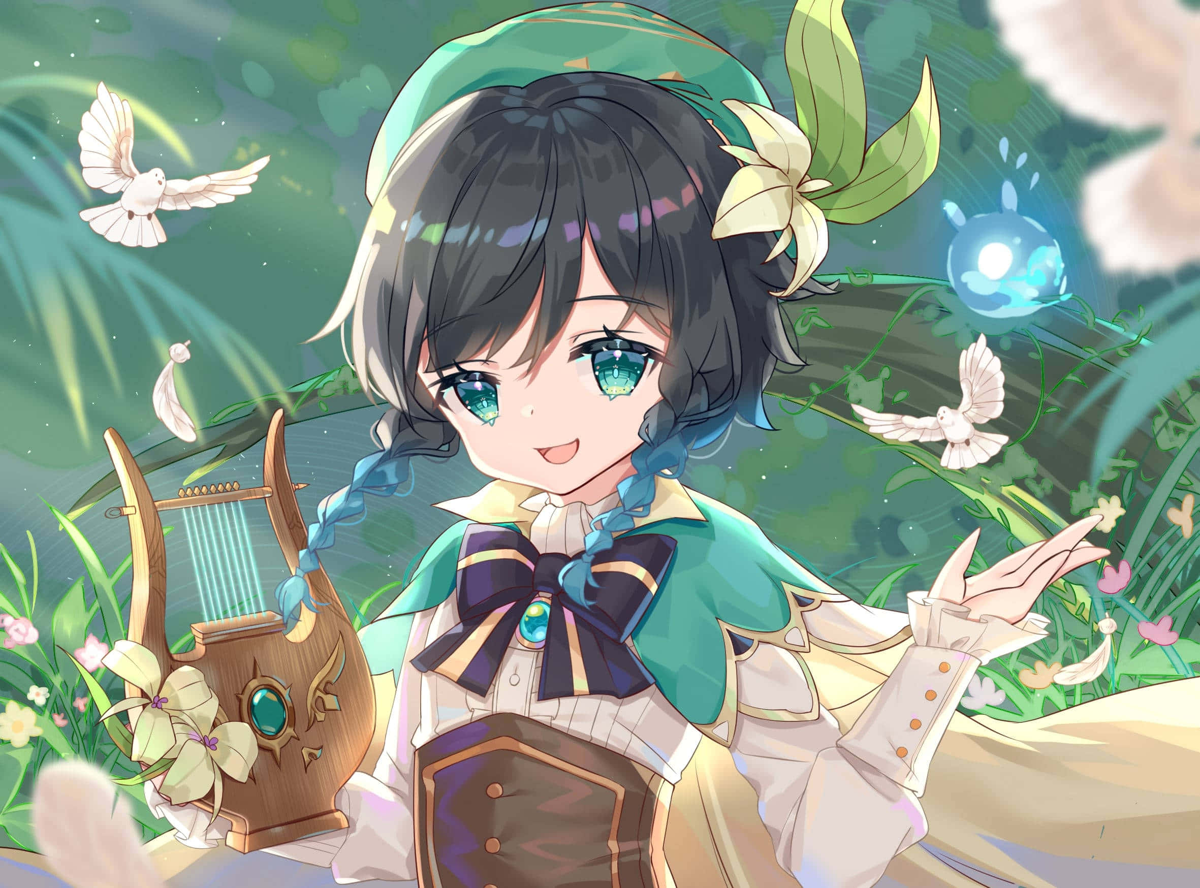 Ảnh đại diện Chibi Venti Hình nền