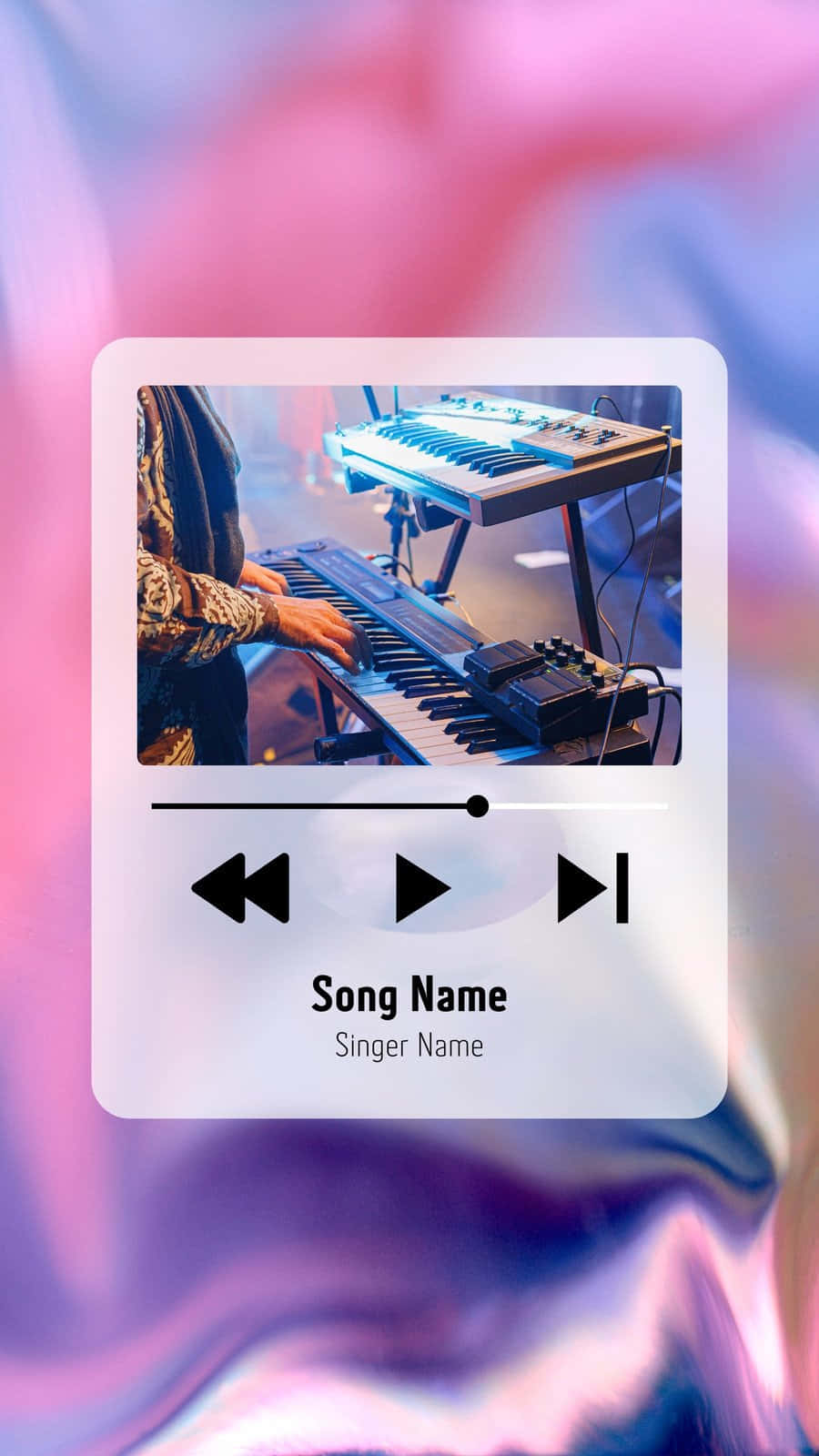 Ảnh bài hát trên màn hình khóa Spotify Hình nền
