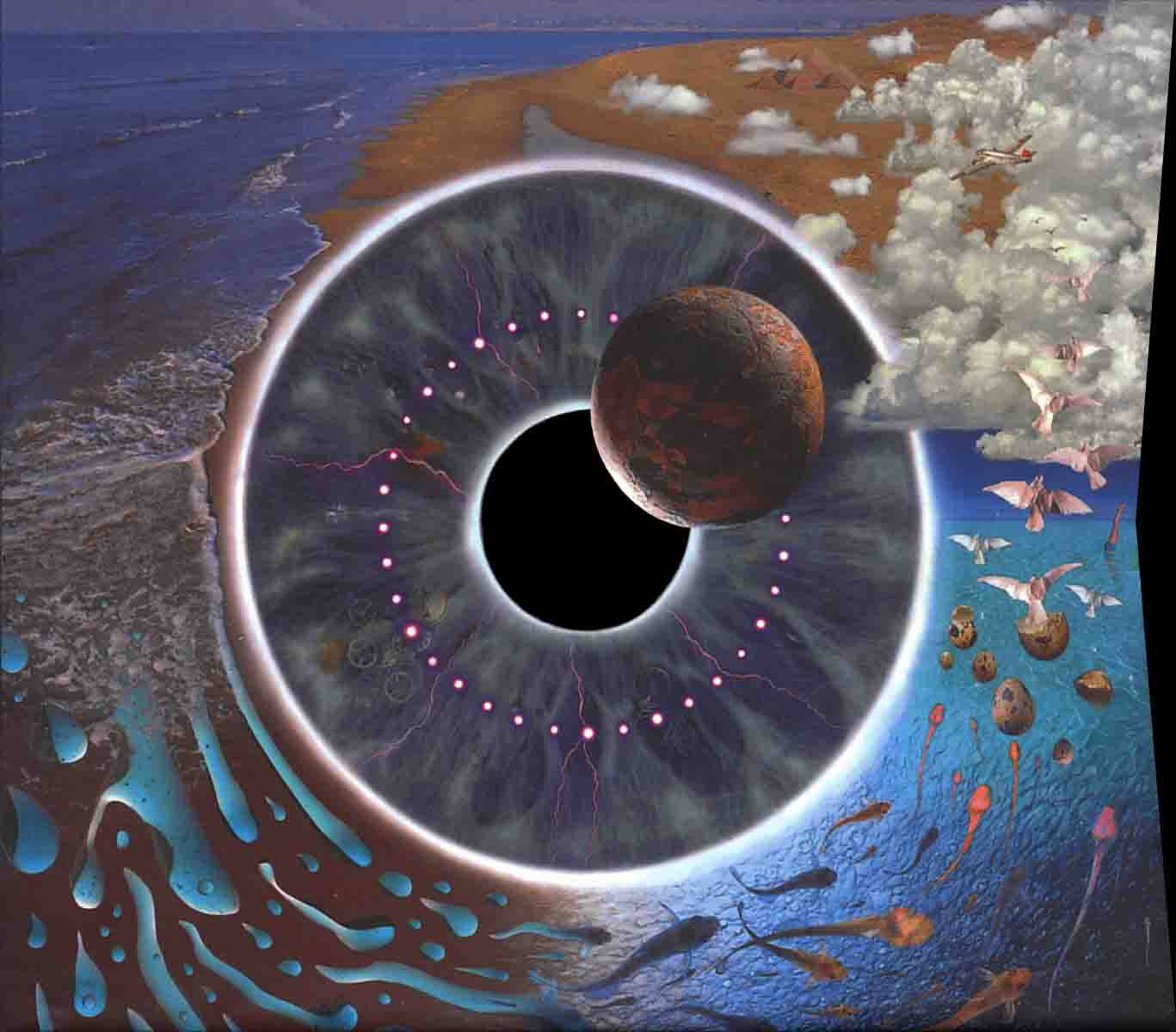 Ảnh bìa album Pulse 4K của Pink Floyd Hình nền