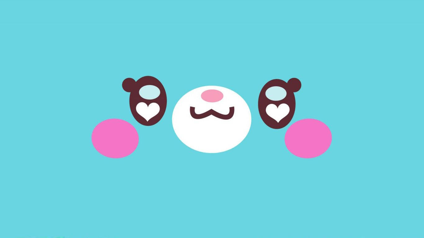 Ảnh Bìa Kawaii Xanh Nhạt Hình nền