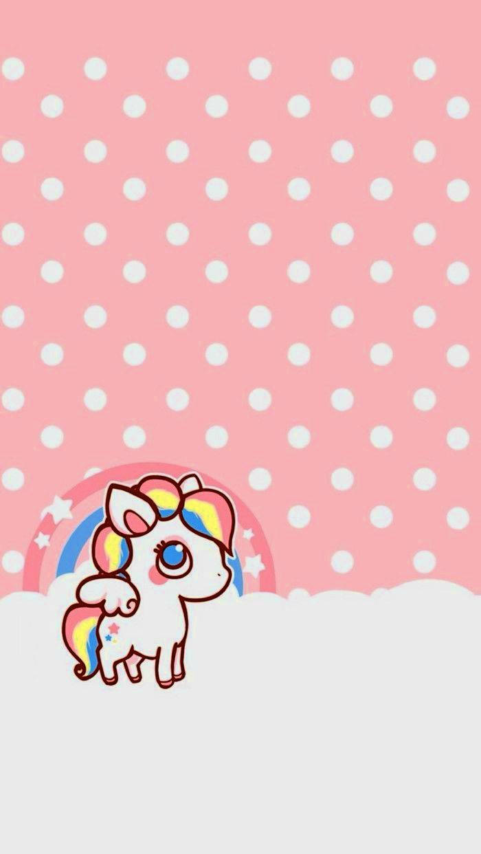Ảnh Bìa Kỳ Lân Kawaii Hình nền