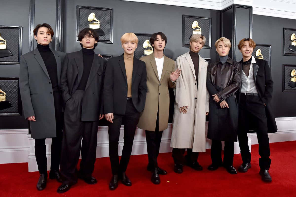 Ảnh BTS tại Grammy 2020 Hình nền