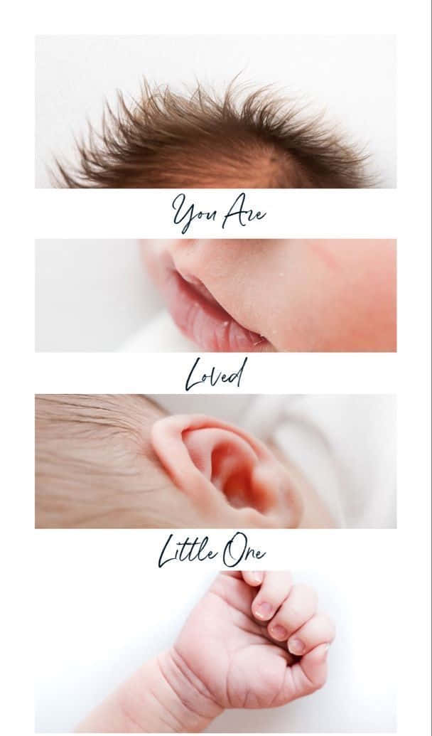 Ảnh chụp các bộ phận cơ thể trẻ sơ sinh Hình nền