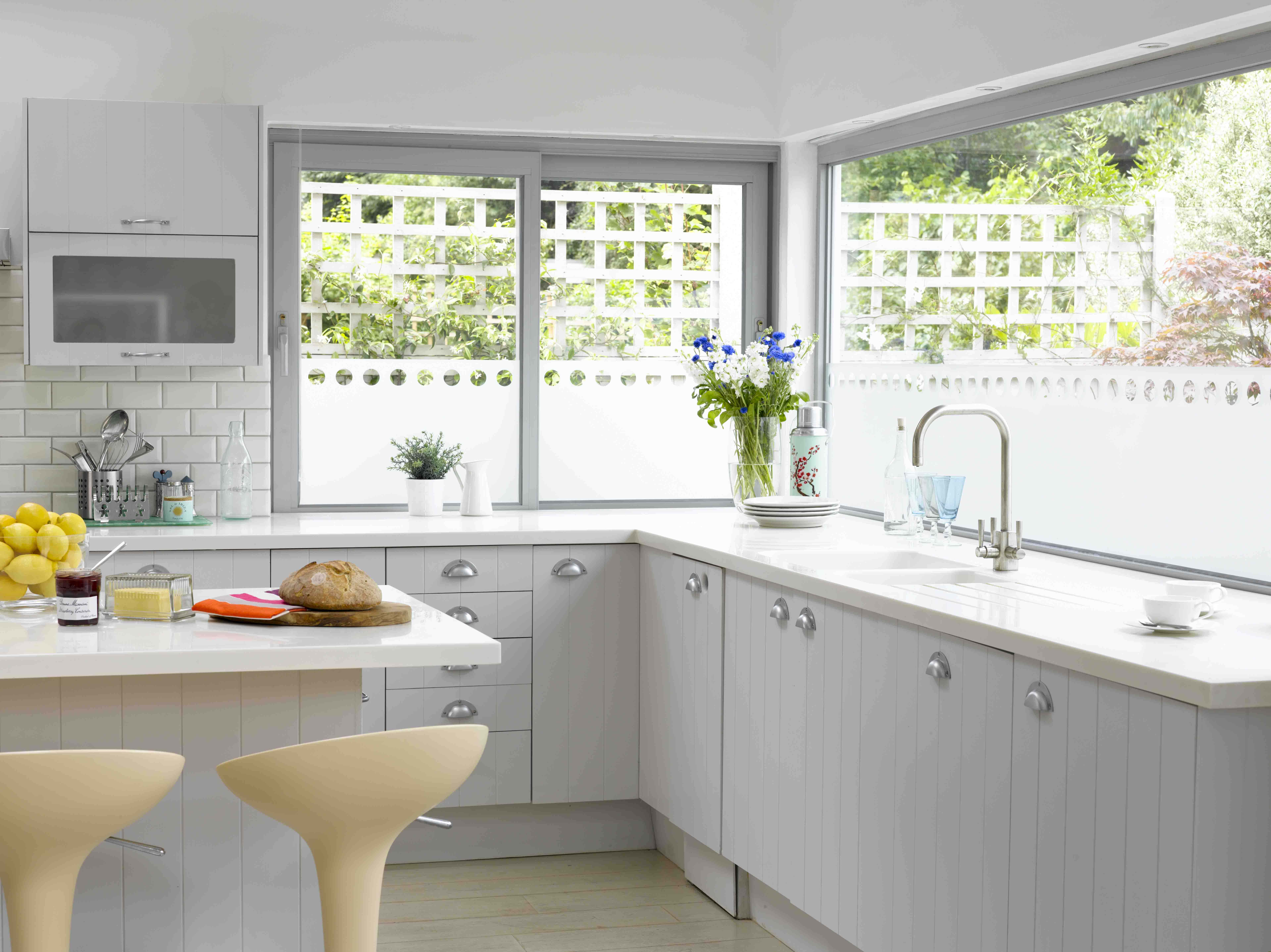 Ảnh Cửa Sổ Kính Bếp Hình nền