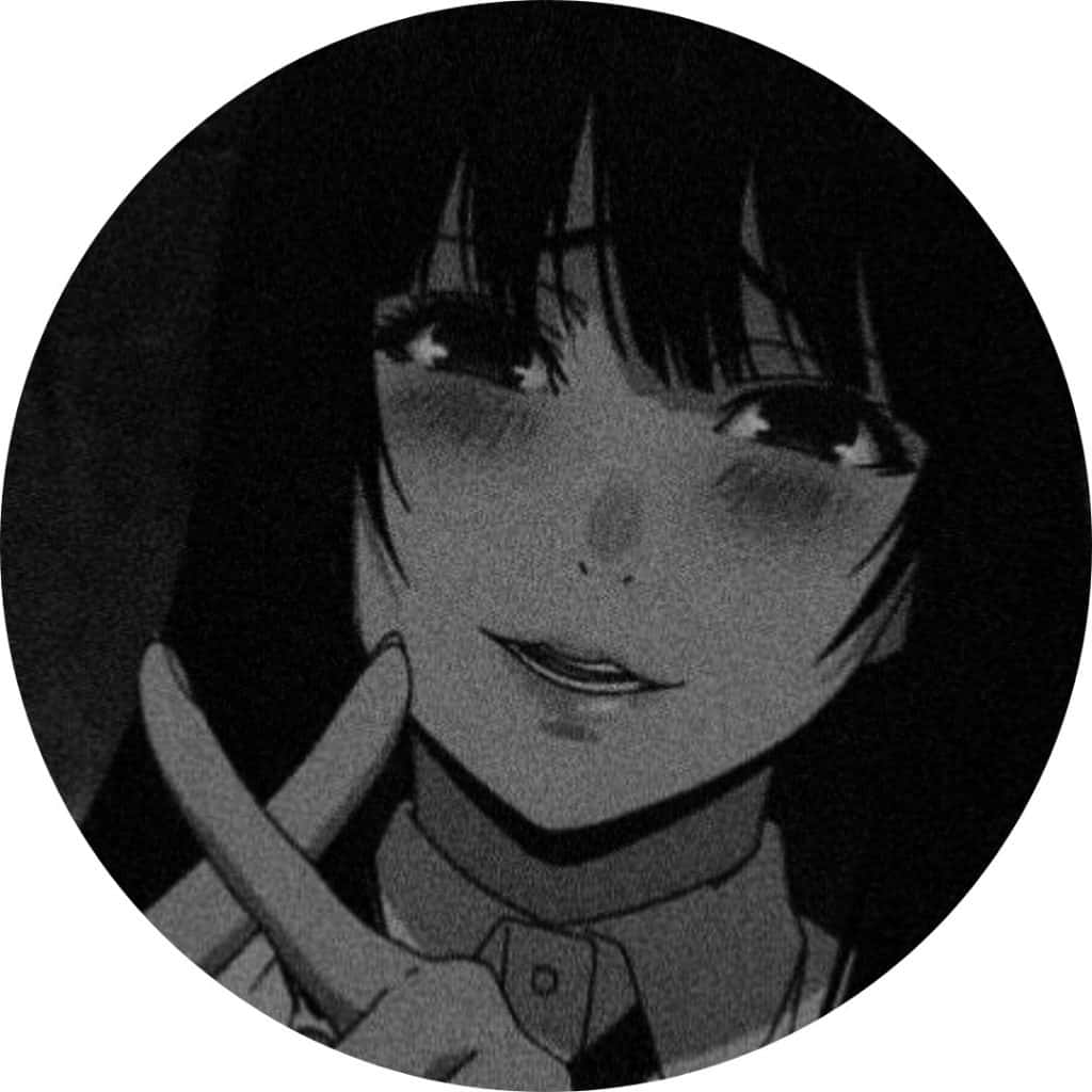 Ảnh đại diện anime nữ đen trắng Hình nền