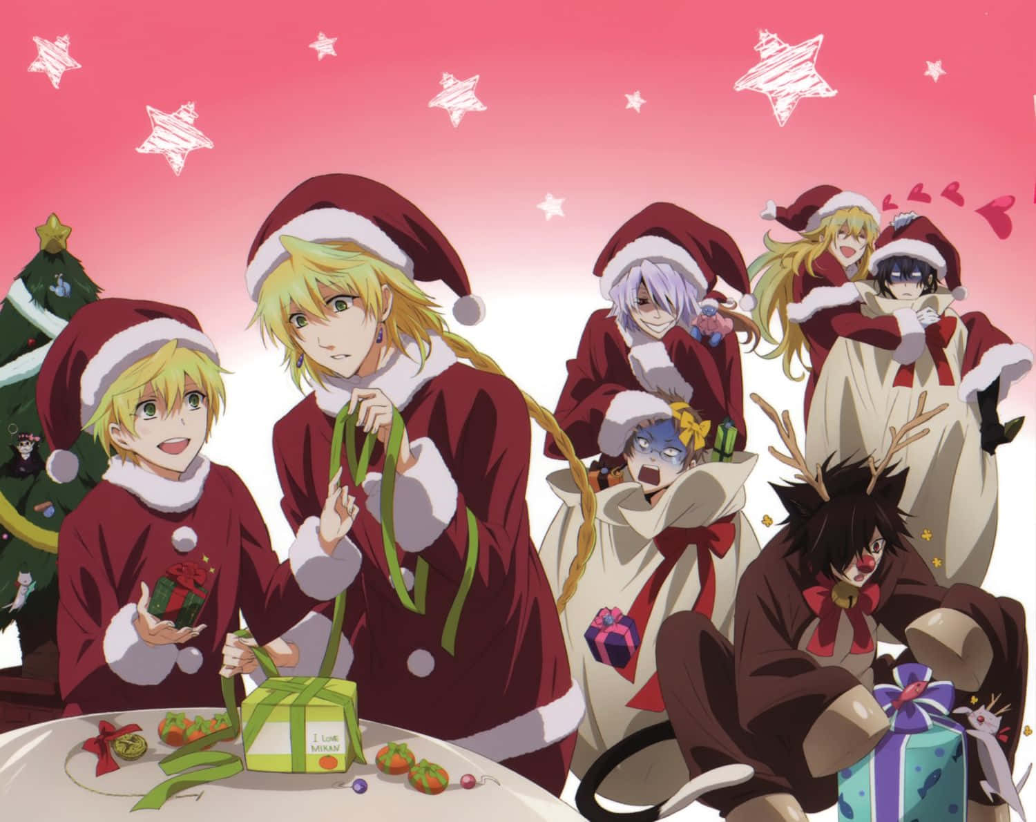 Ảnh đại diện anime Giáng sinh của Pandora Hearts Hình nền