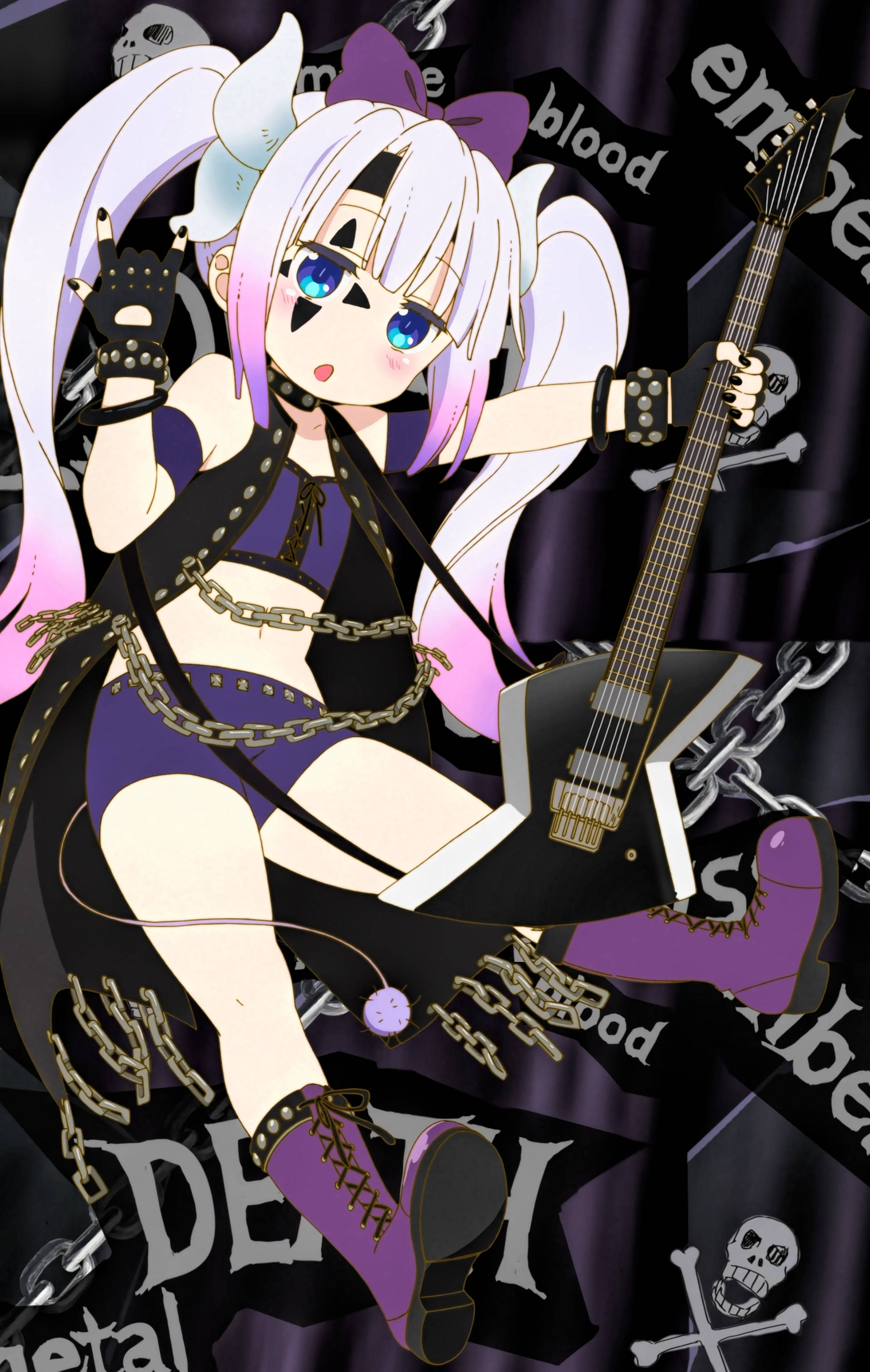 Ảnh Đại Diện Anime Cô Gái Ngầu Kanna Kamui Hình nền