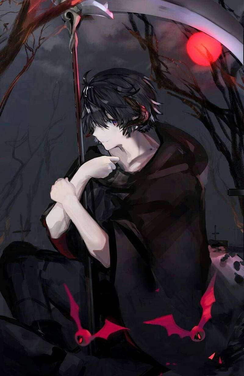 Ảnh đại diện anime ngầu lì của chàng trai xấu xa Hình nền